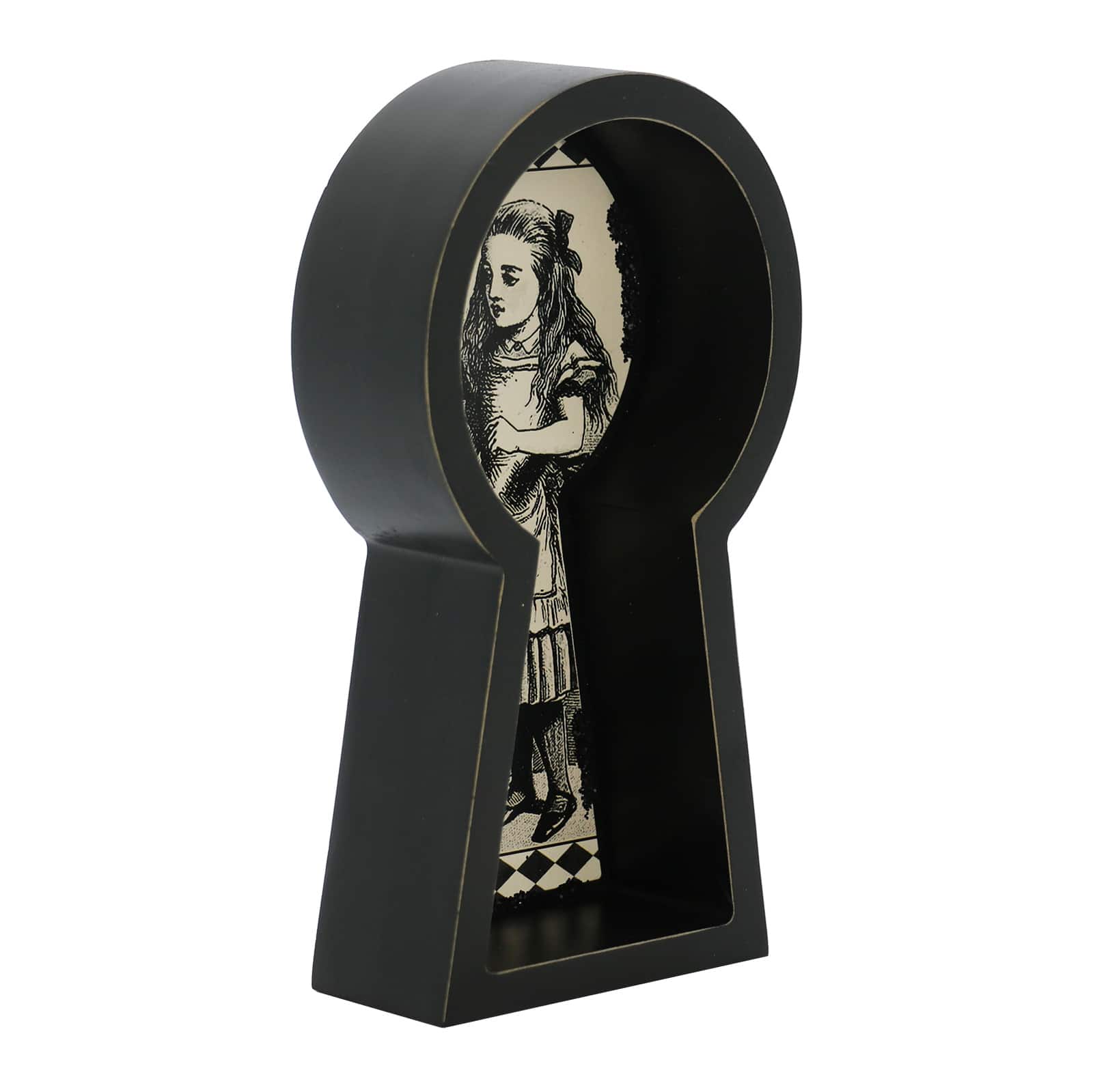 Assorted 7&#x22; Wonderland Character Keyhole Block Tabletop D&#xE9;cor, 1pc. by Ashland&#xAE;