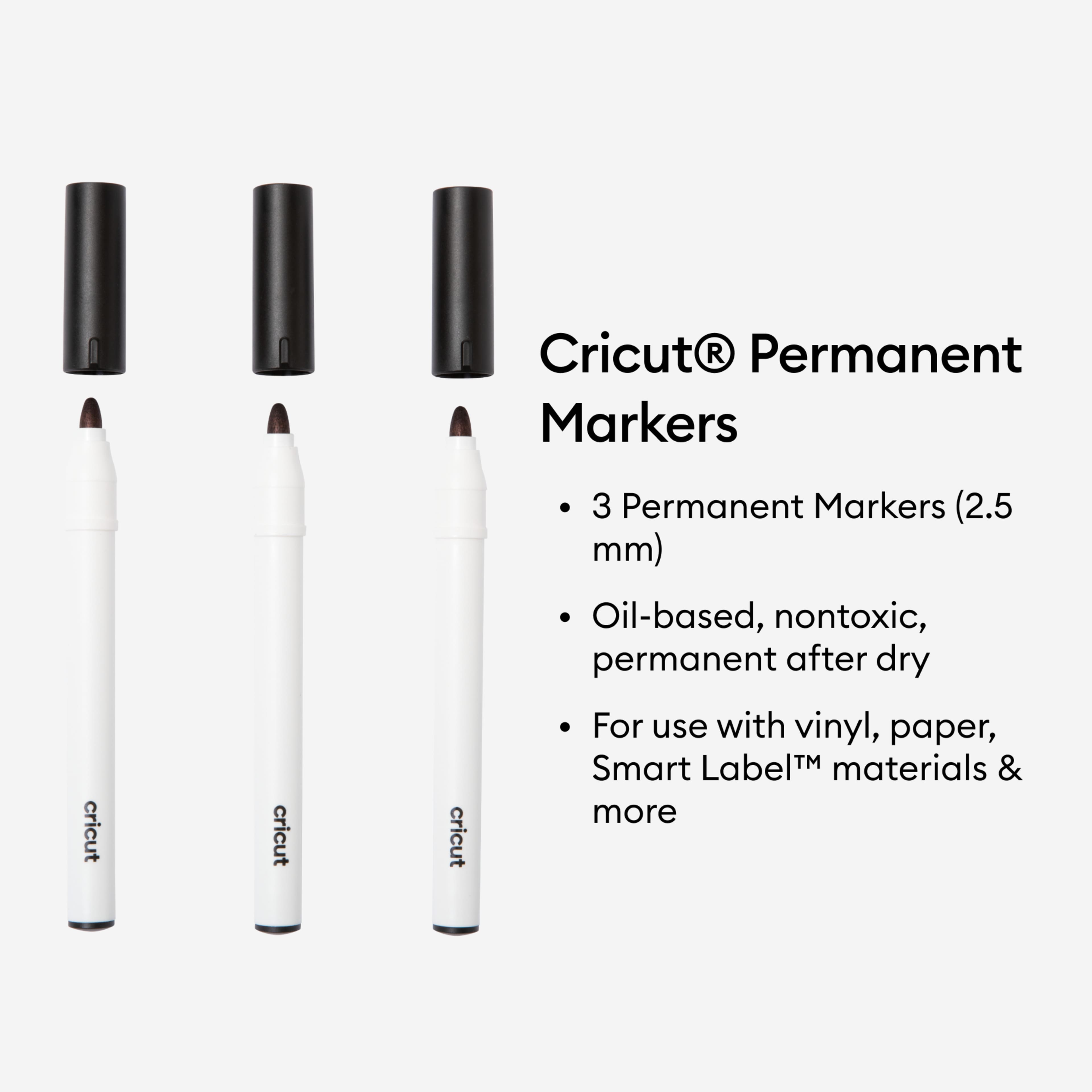 Cricut&#xAE; 2.5mm Permanent Marker Set