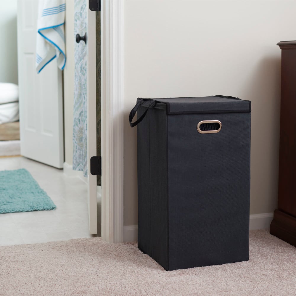 Household Essentials 26" Laundry Hamper with Lid