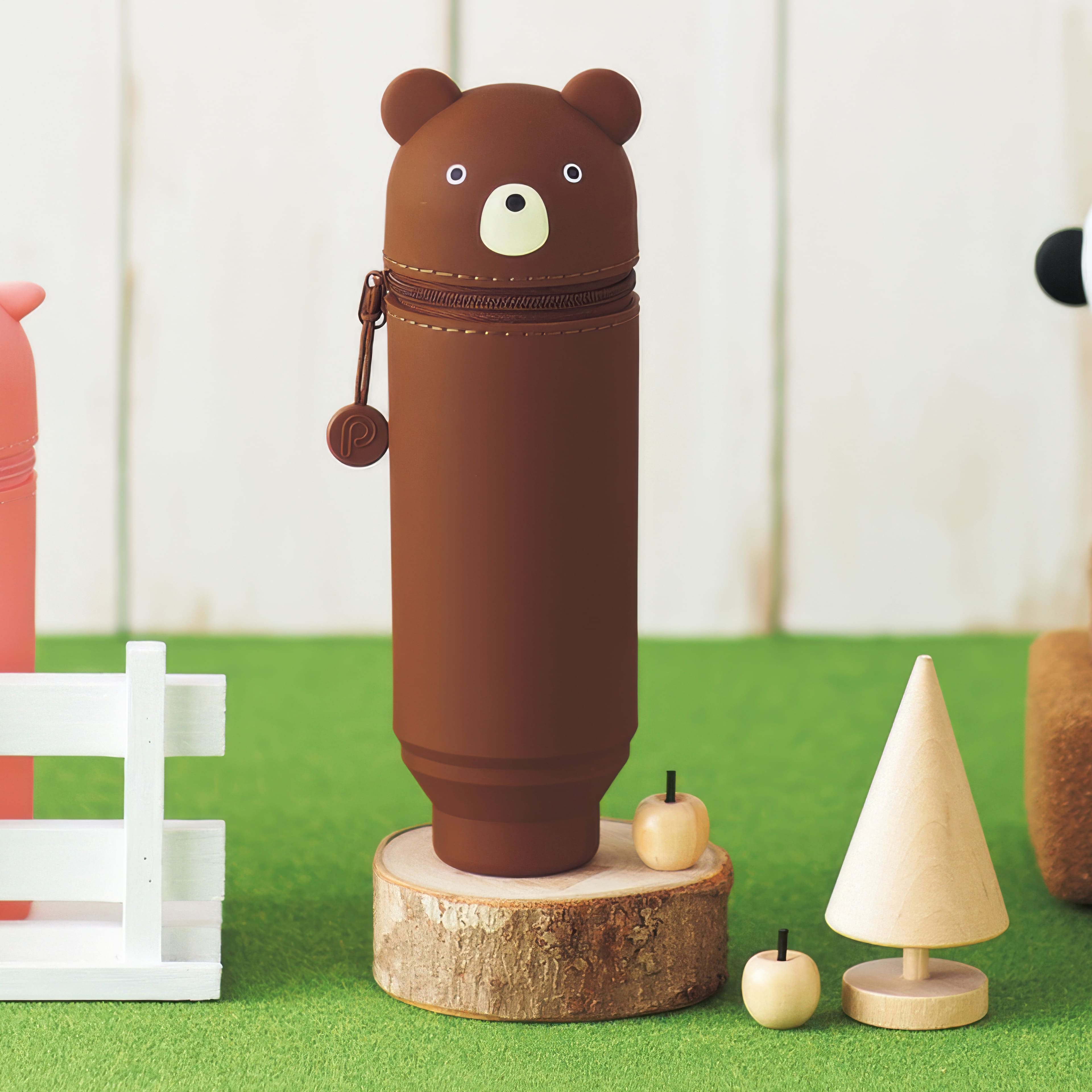 PuniLabo 9" Stand Up Silicone Animal Pen Case