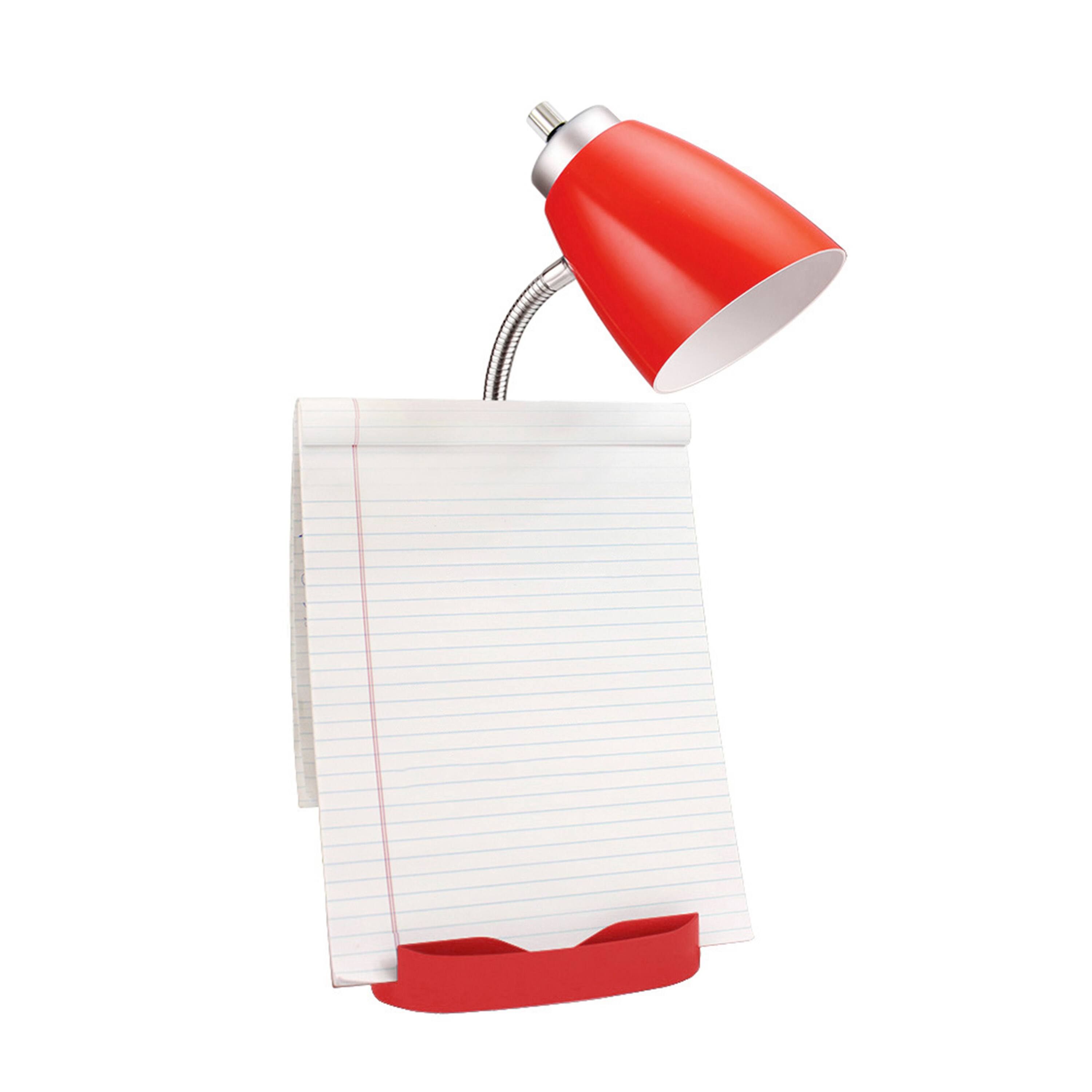 LimeLights 18.5&#x22; Gooseneck Desk Lamp with Tablet Stand and USB Port