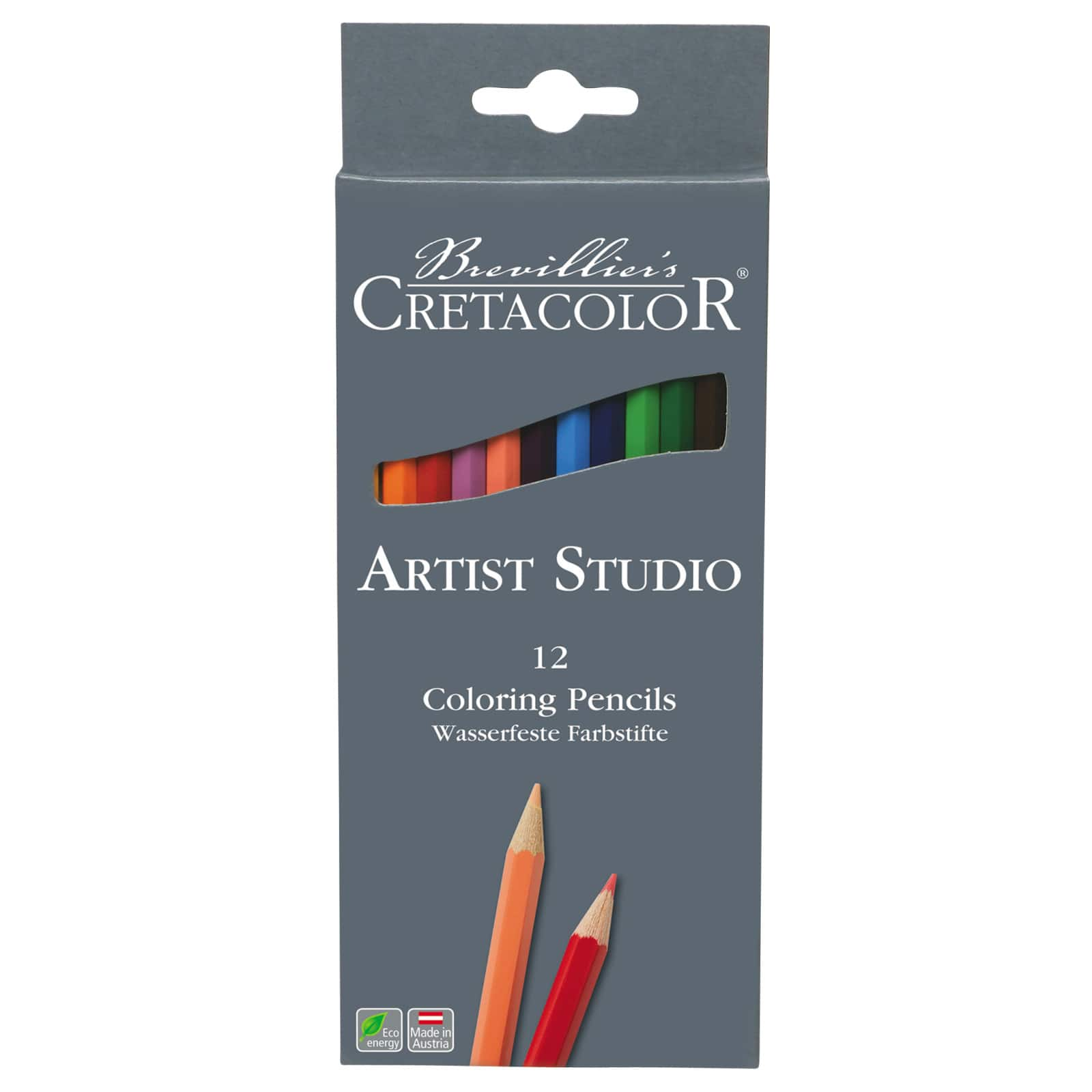 Cretacolor Artist Studio Set of 12 Colored Pencils