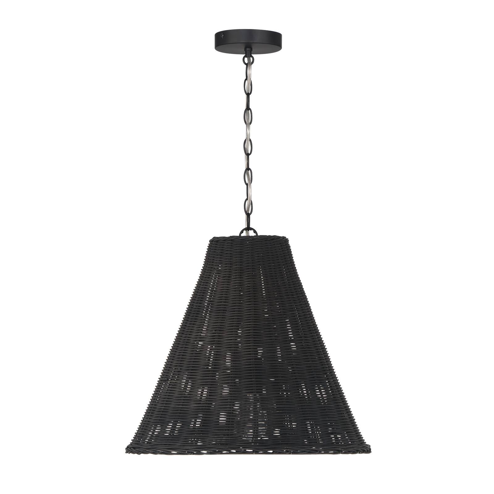 Hello Honey&#xAE; Rattan Taper Pendant Light