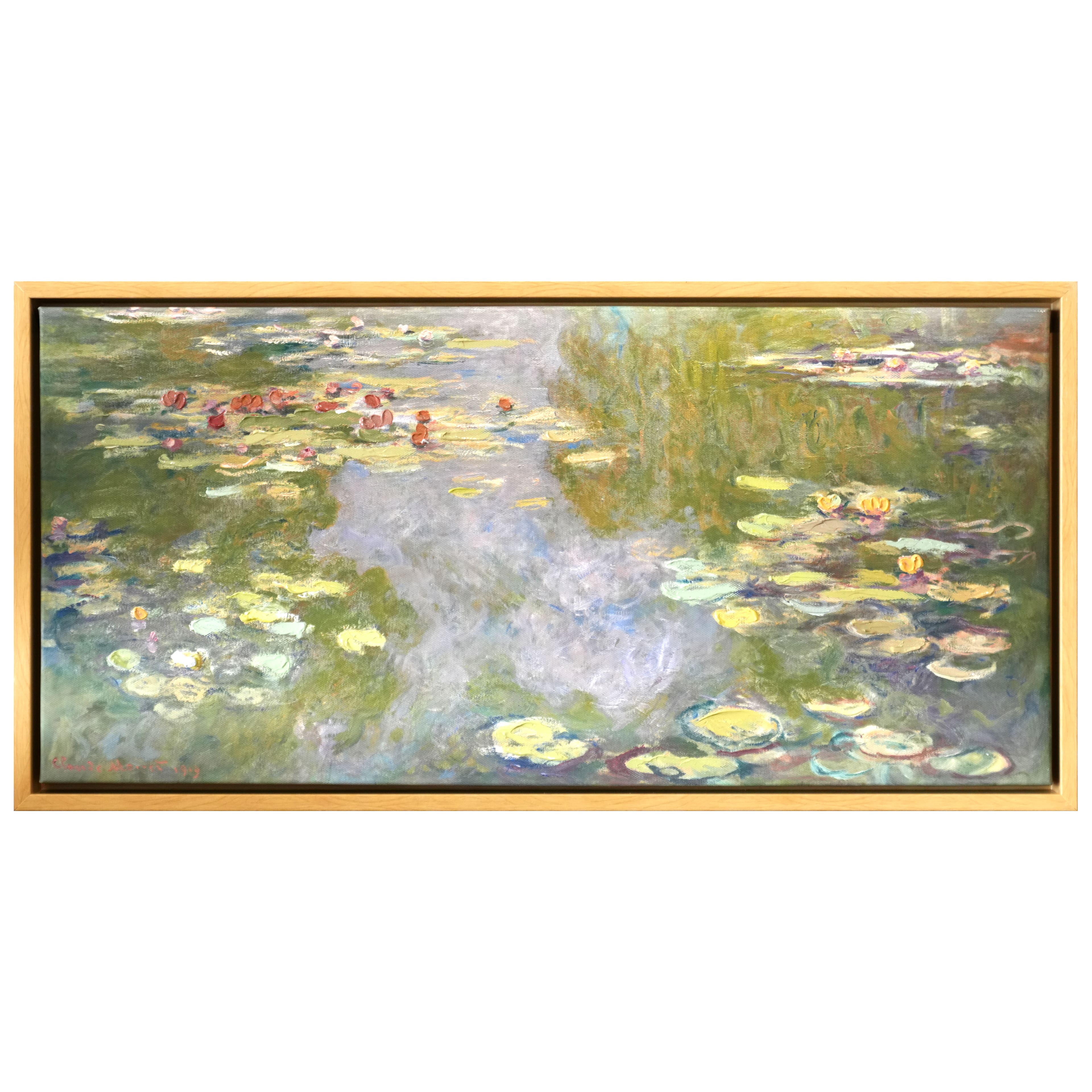 12&#x22; x 24&#x22; Lily Pond Wall D&#xE9;cor by Ashland&#xAE;