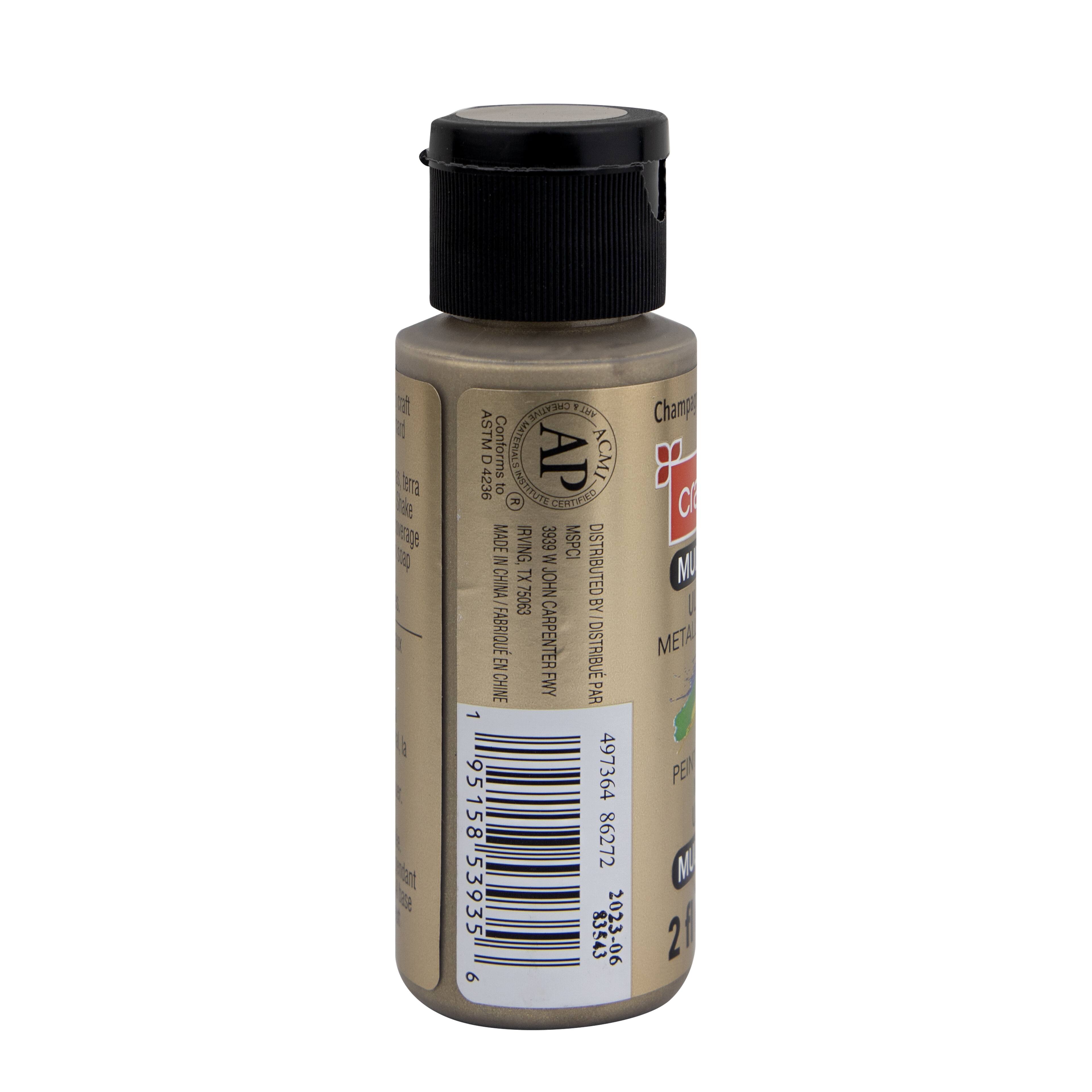 12 Pack: Premium Ultra Bright Metallic Paint by Craft Smart&#xAE;