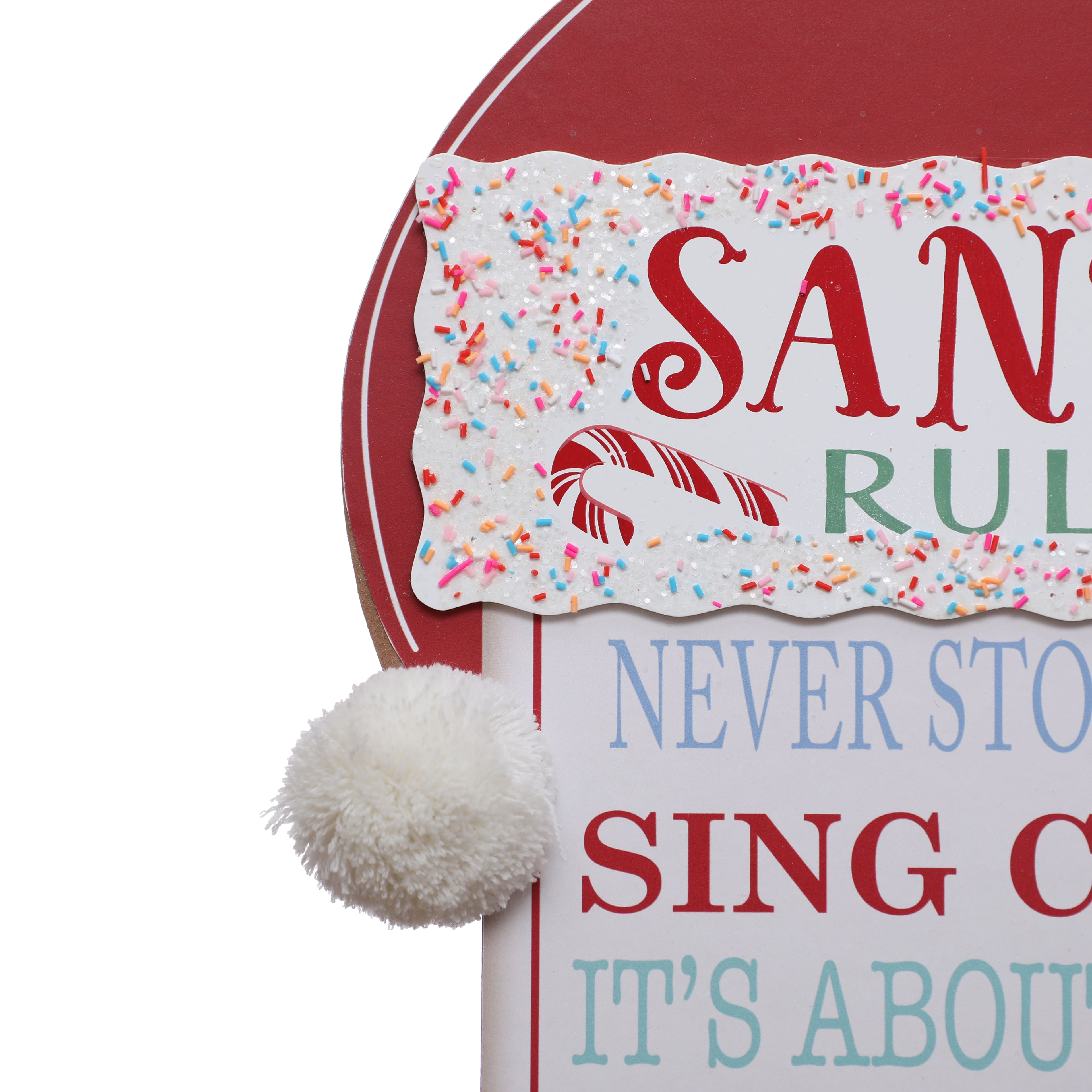 Sprinkle Shop Santa&#x27;s Rules Wall D&#xE9;cor by Ashland&#xAE;