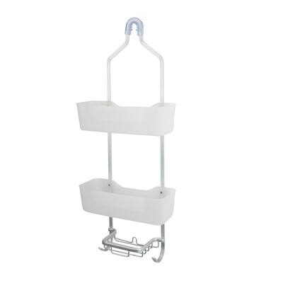 Bath Bliss White Aluminum Shower Caddy | Michaels