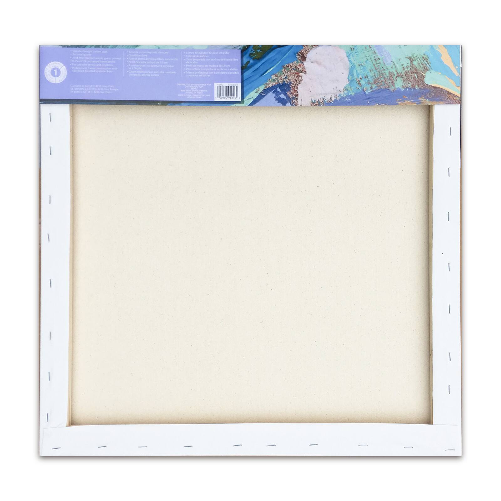 6 Pack: Level 1 Back Stapled Traditional Canvas by Artist's Loft®