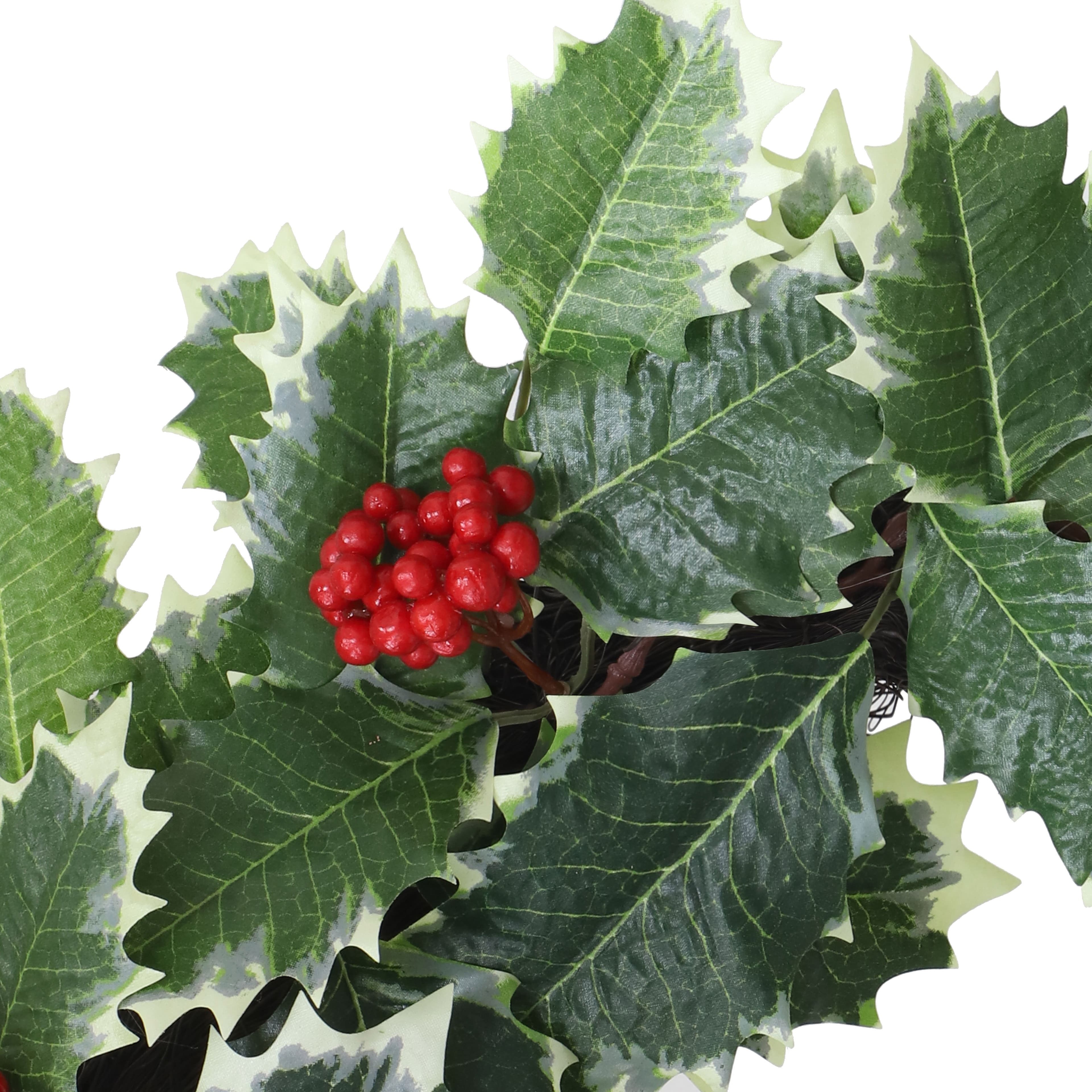 22&#x22; Red Berry &#x26; Holly Wreath by Ashland&#xAE;