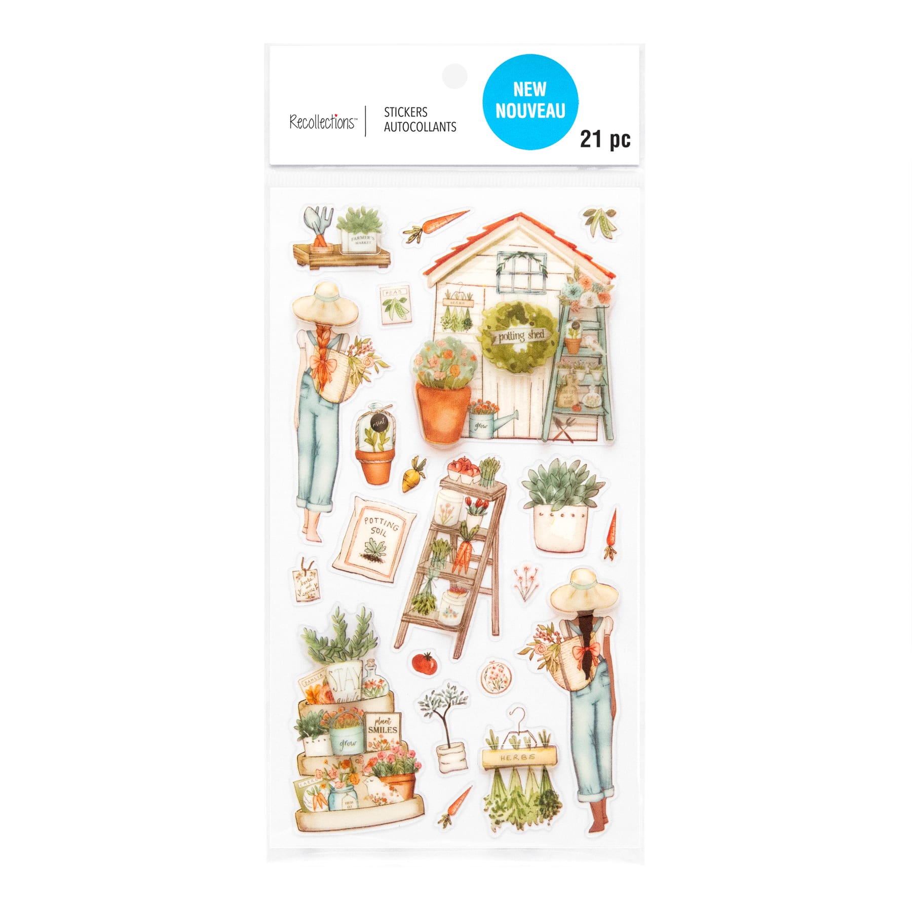 Gardening Dimensional Stickers by Recollections&#x2122;