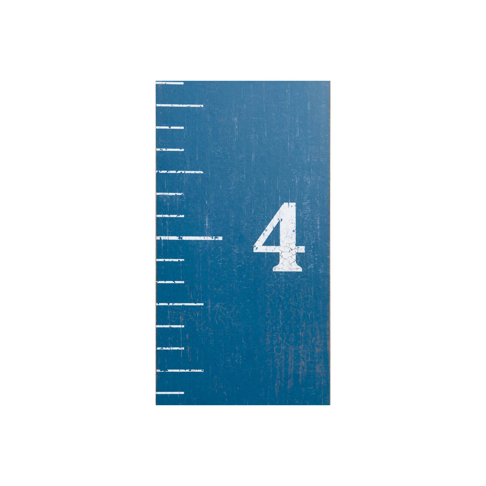 Hello Honey&#xAE; 66&#x27;&#x27; Blue Growth Chart Ruler Wall D&#xE9;cor