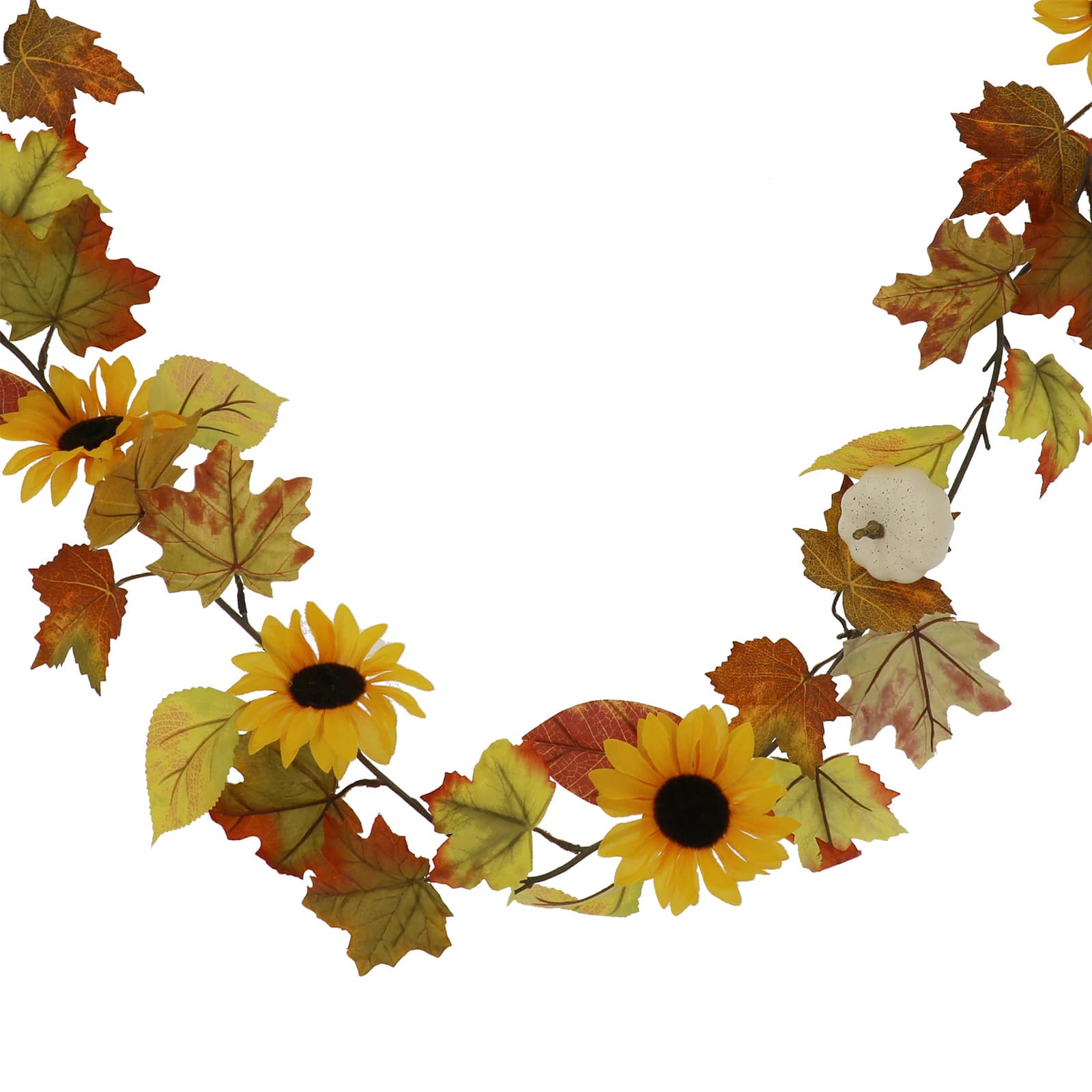 6ft. Sunflower &#x26; Pumpkin Garland by Ashland&#xAE;
