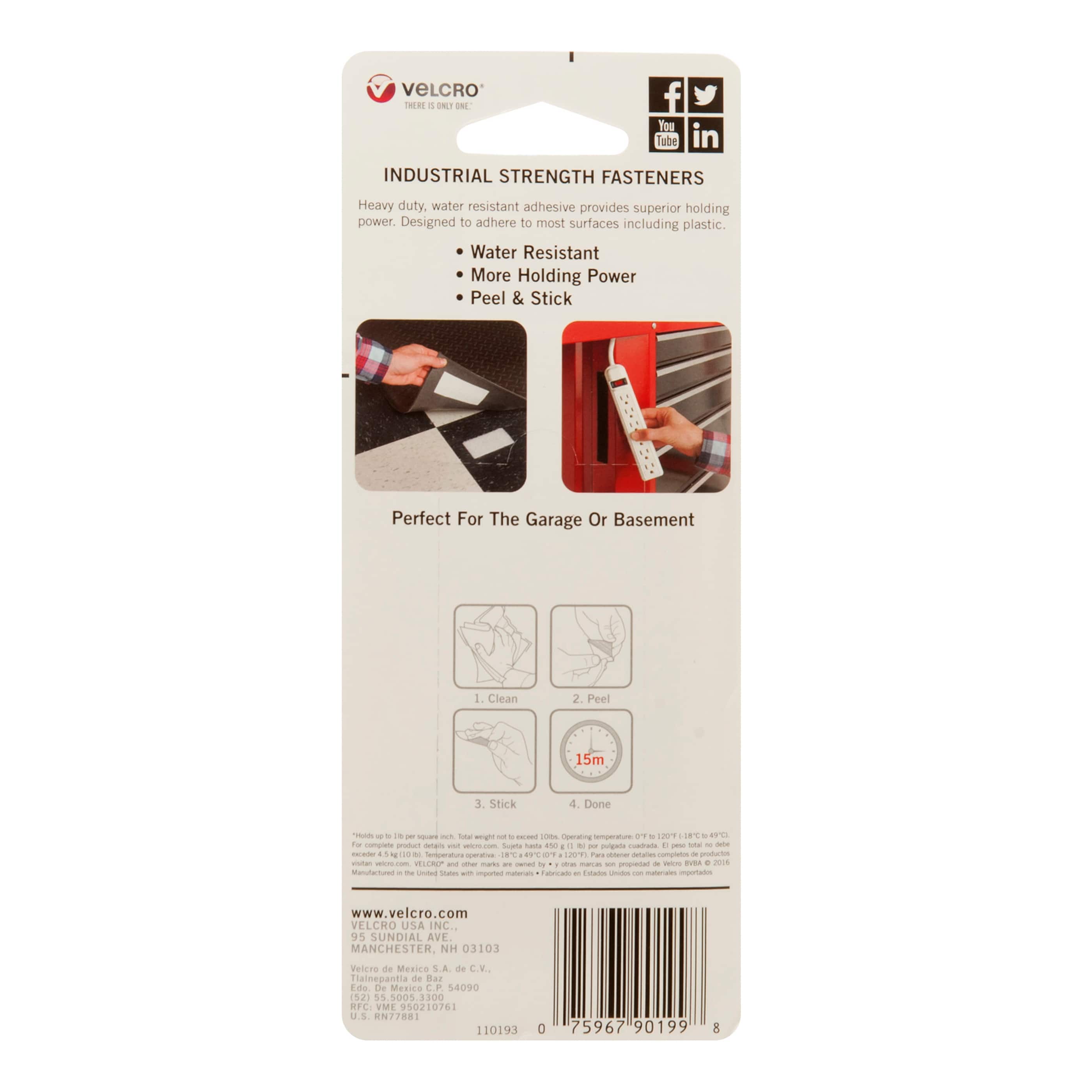 VELCRO® Brand Industrial Strength Strips