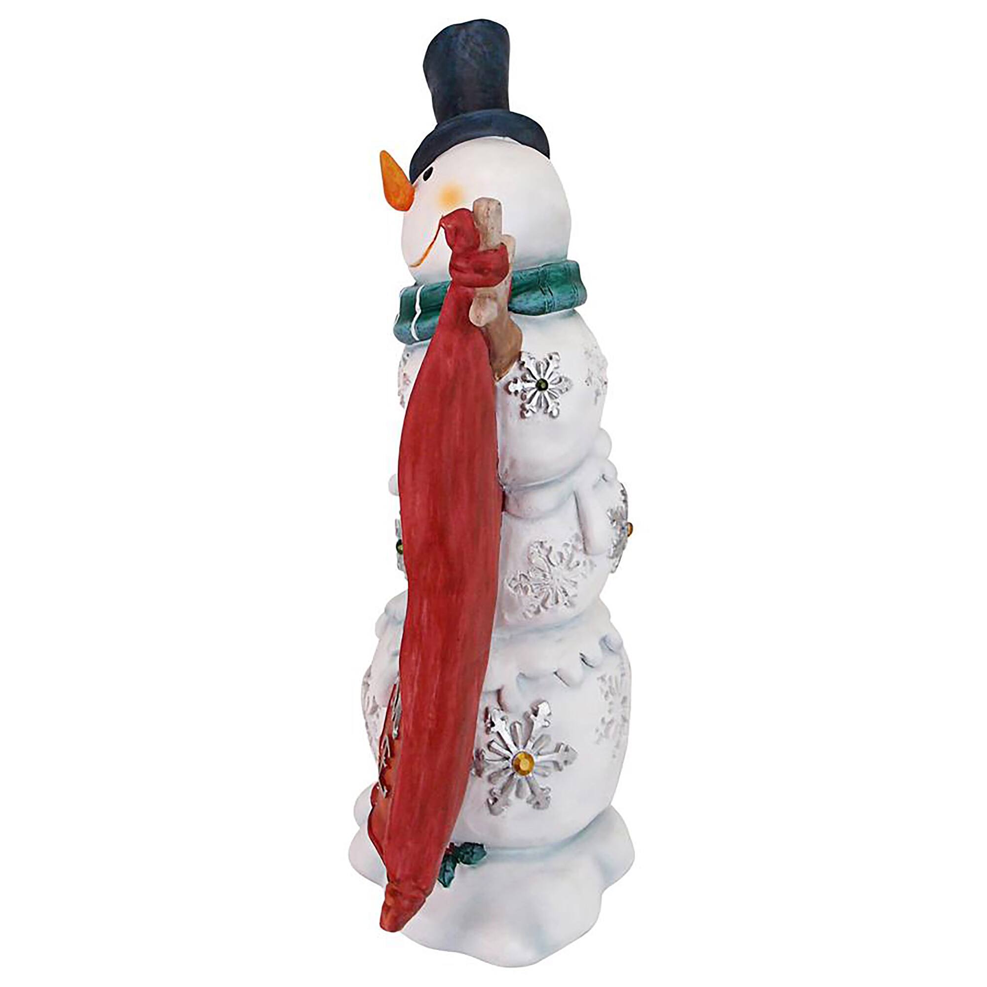 Design Toscano 17&#x22; Avalanche the Welcome Snowman Statue