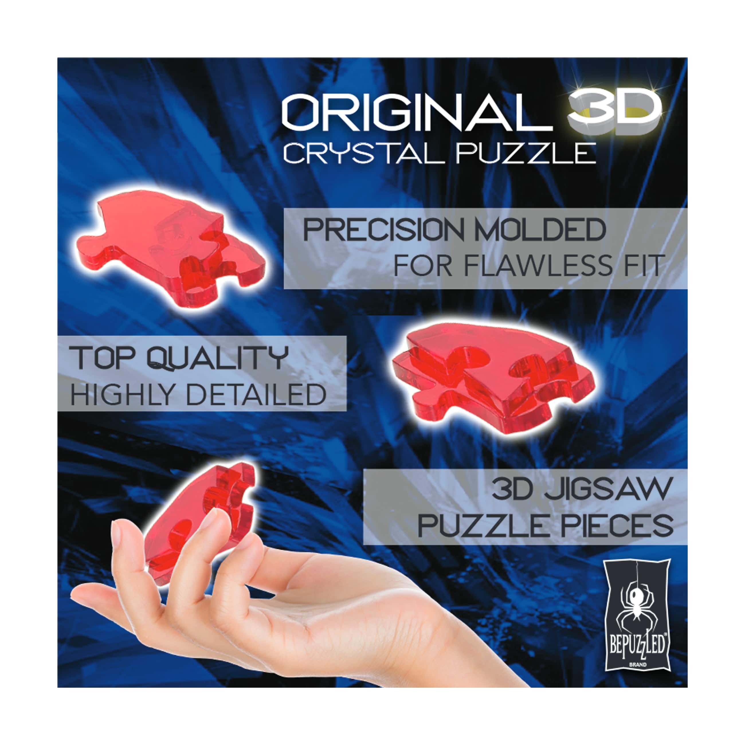 3D Crystal Puzzle - Disney Aurora (Aqua): 39 Pcs