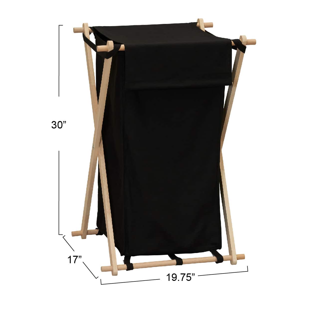 Household Essentials X-Frame Laundry Hamper