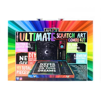 Art 101 Ultimate Scratch Art Combo Kit | Michaels