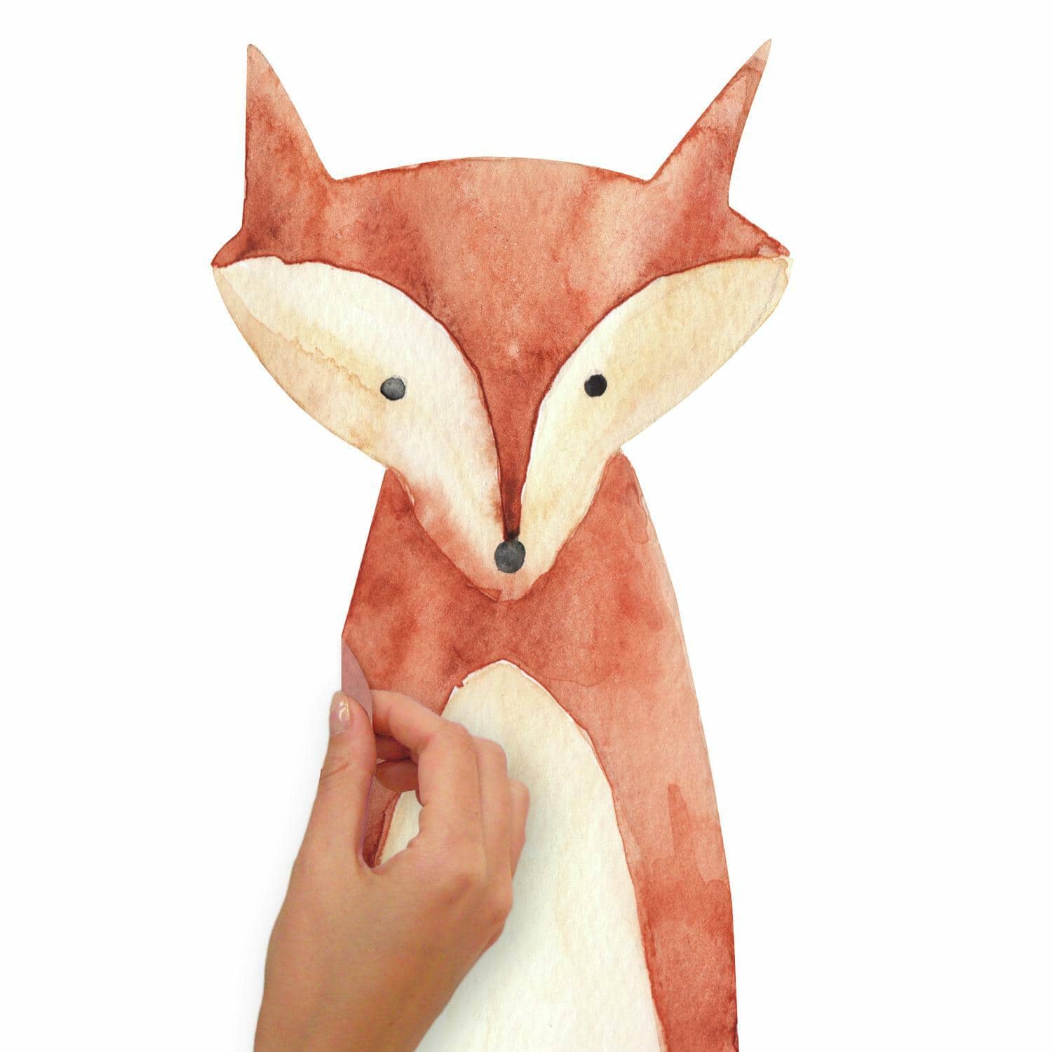 RoomMates Watercolor Woodland Critters Peel & Stick Decals