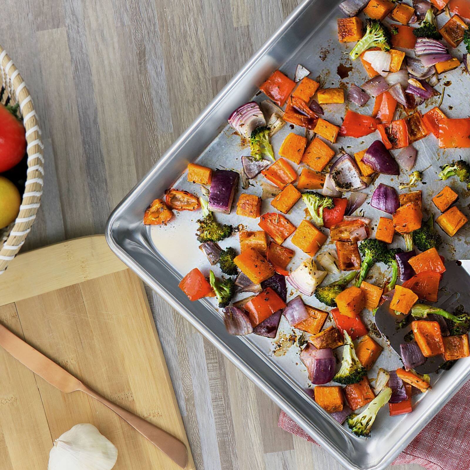 Martha Stewart 17.25&#x27;&#x27; Aluminum Roaster Pan