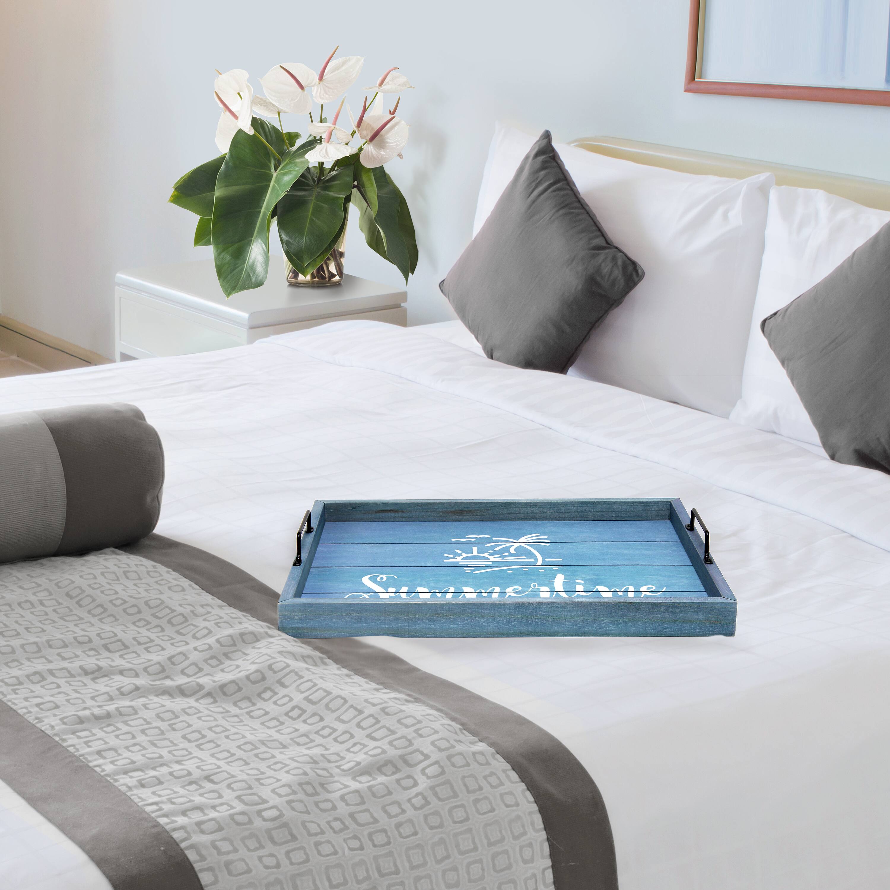 Elegant Designs™ 15.5" Summertime Serving Tray with Handles