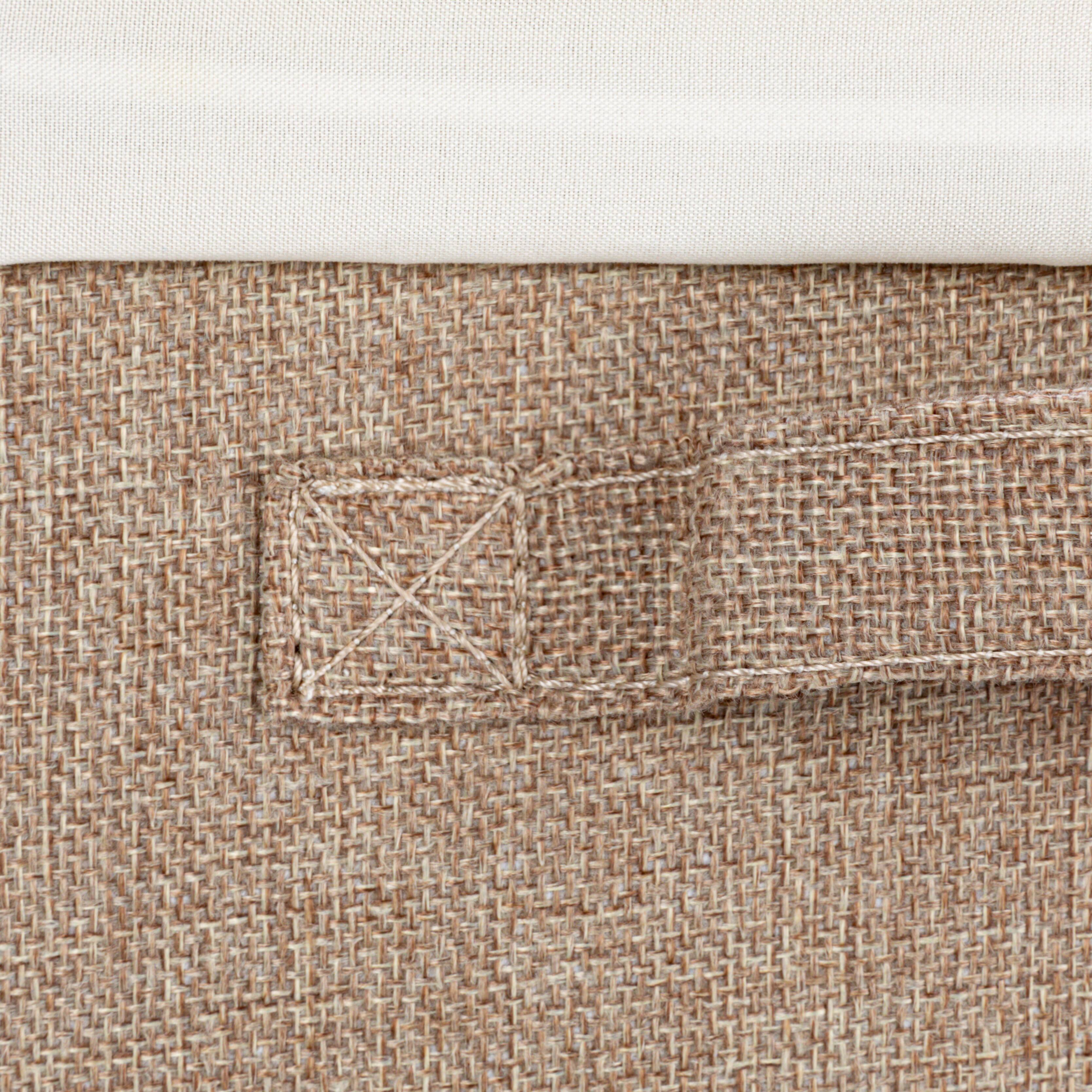 Household Essentials Narrow Collapsible Laundry Hamper with Liner & Lid