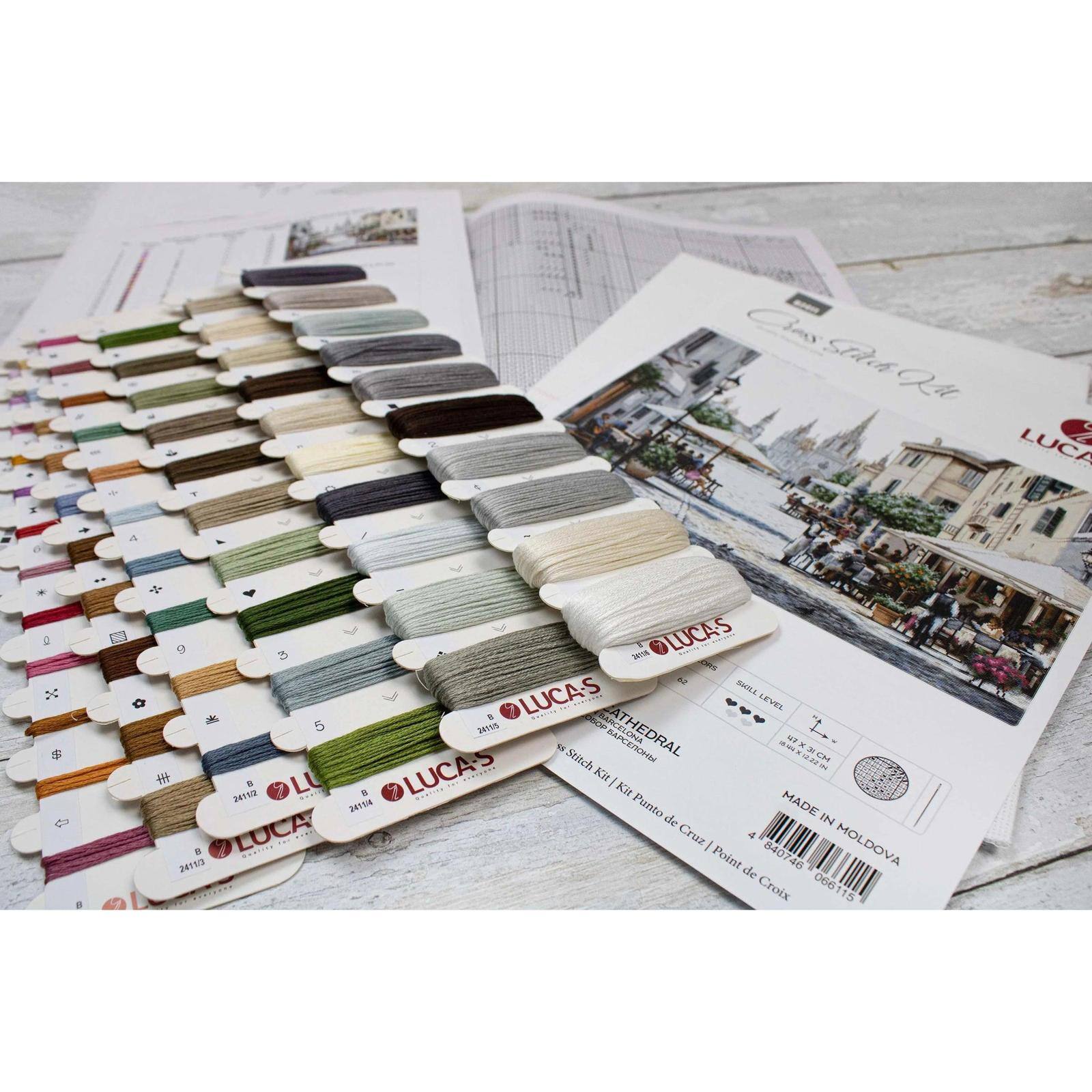 Luca-S Barcelona Cathedral Counted Cross-Stitch Kit