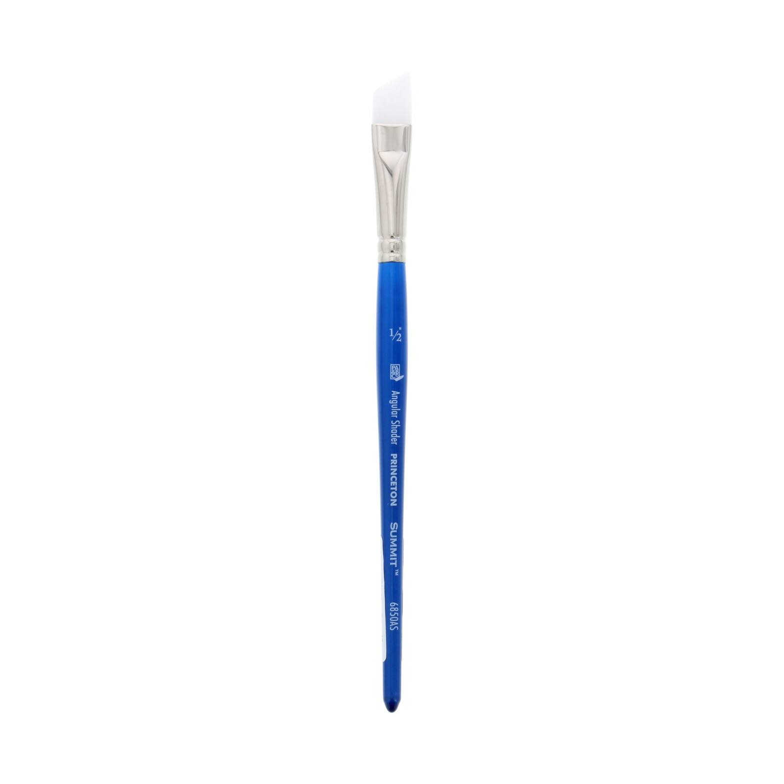 Princeton™ Summit™ Series 6850 Ultimate White Synthetic Angle Shader Brush