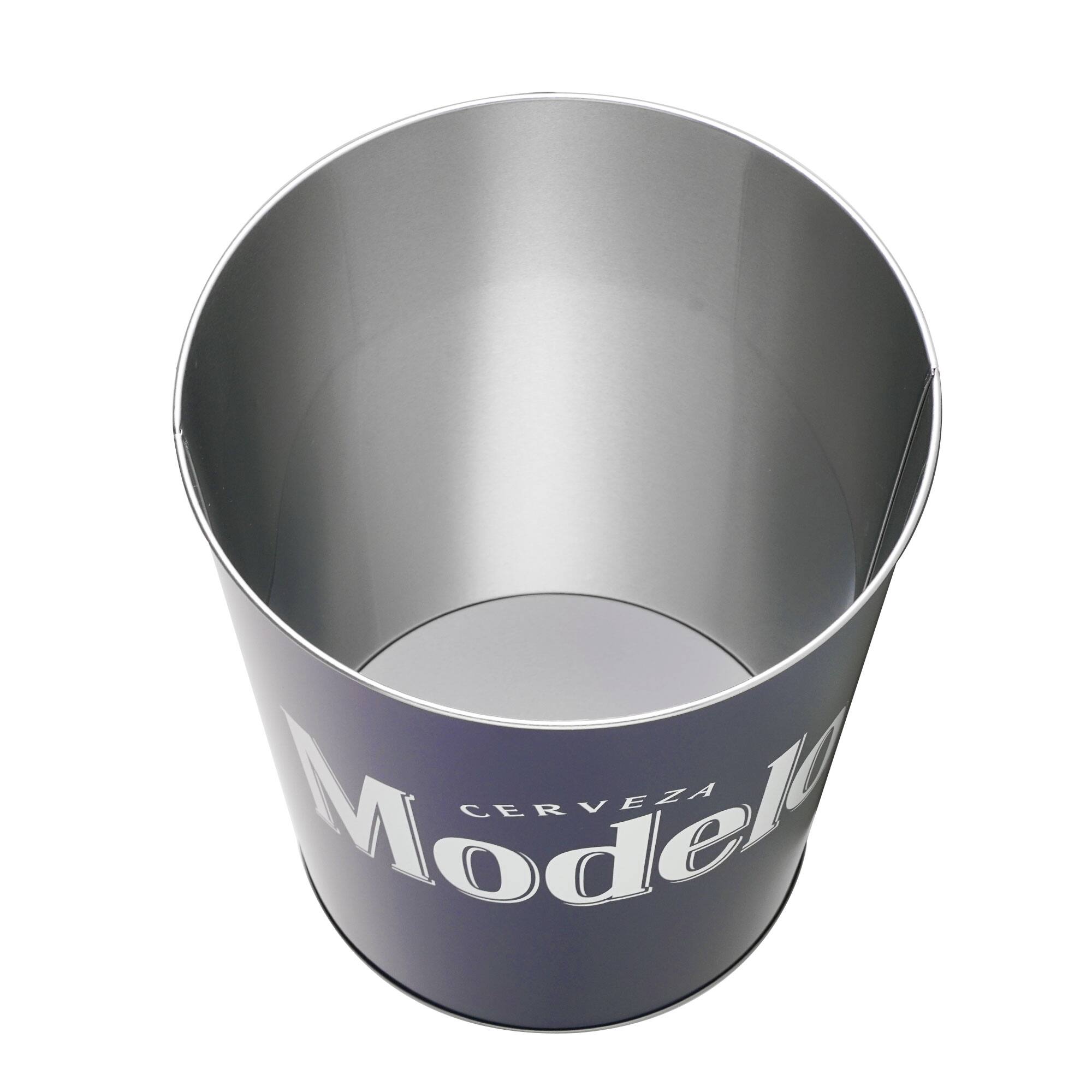 American Art D&#xE9;cor&#x2122; 11&#x22; Modelo Decorative Metal Trash Can