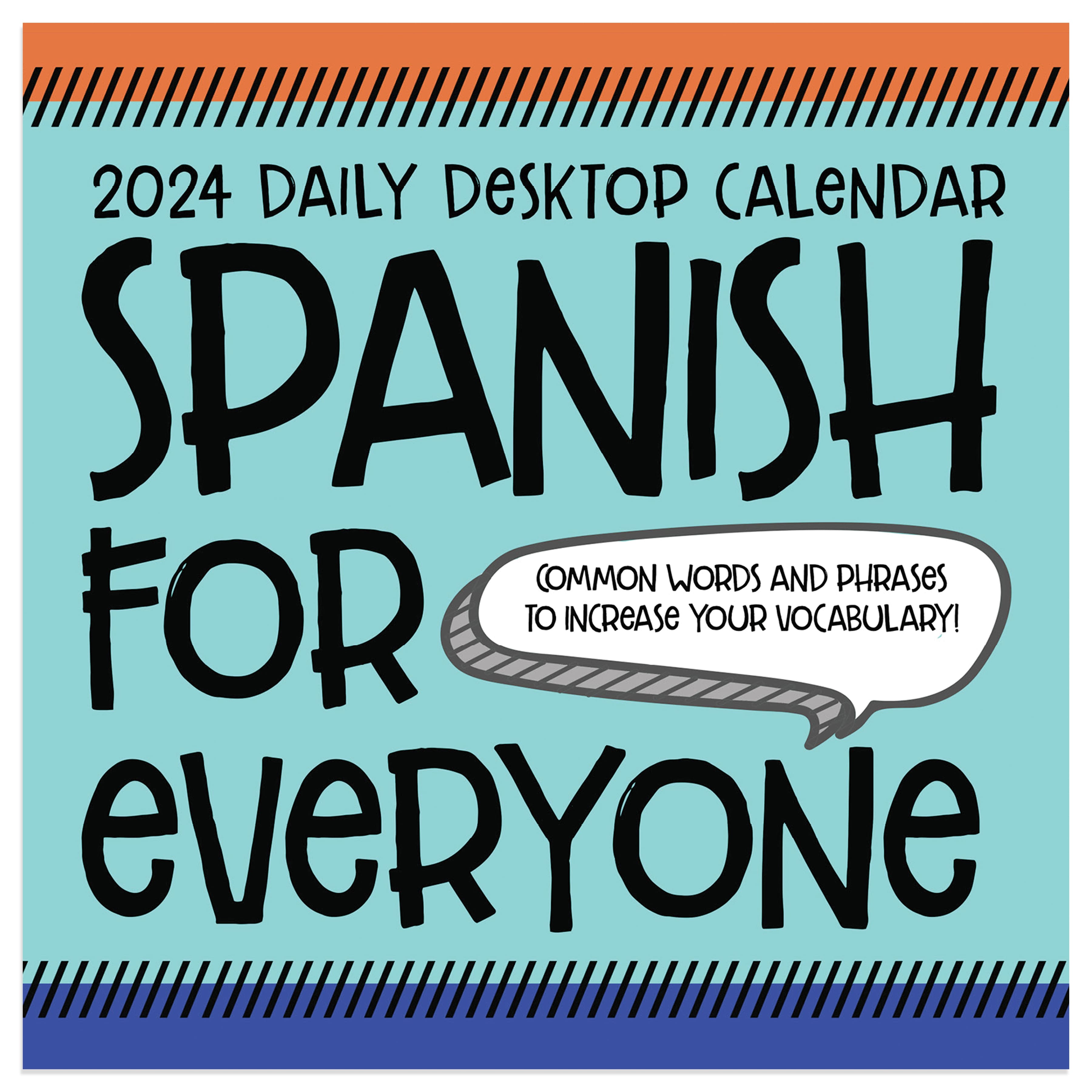 TF Publishing 2024 Spanish Words Daily Desktop Calendar