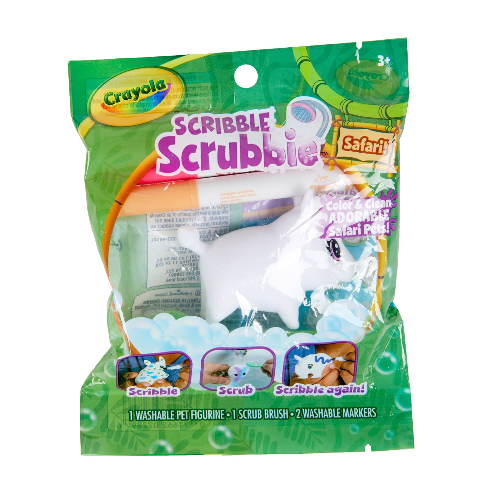 Crayola Scribble Scrubbie Safari Animals Tub Set, Michaels