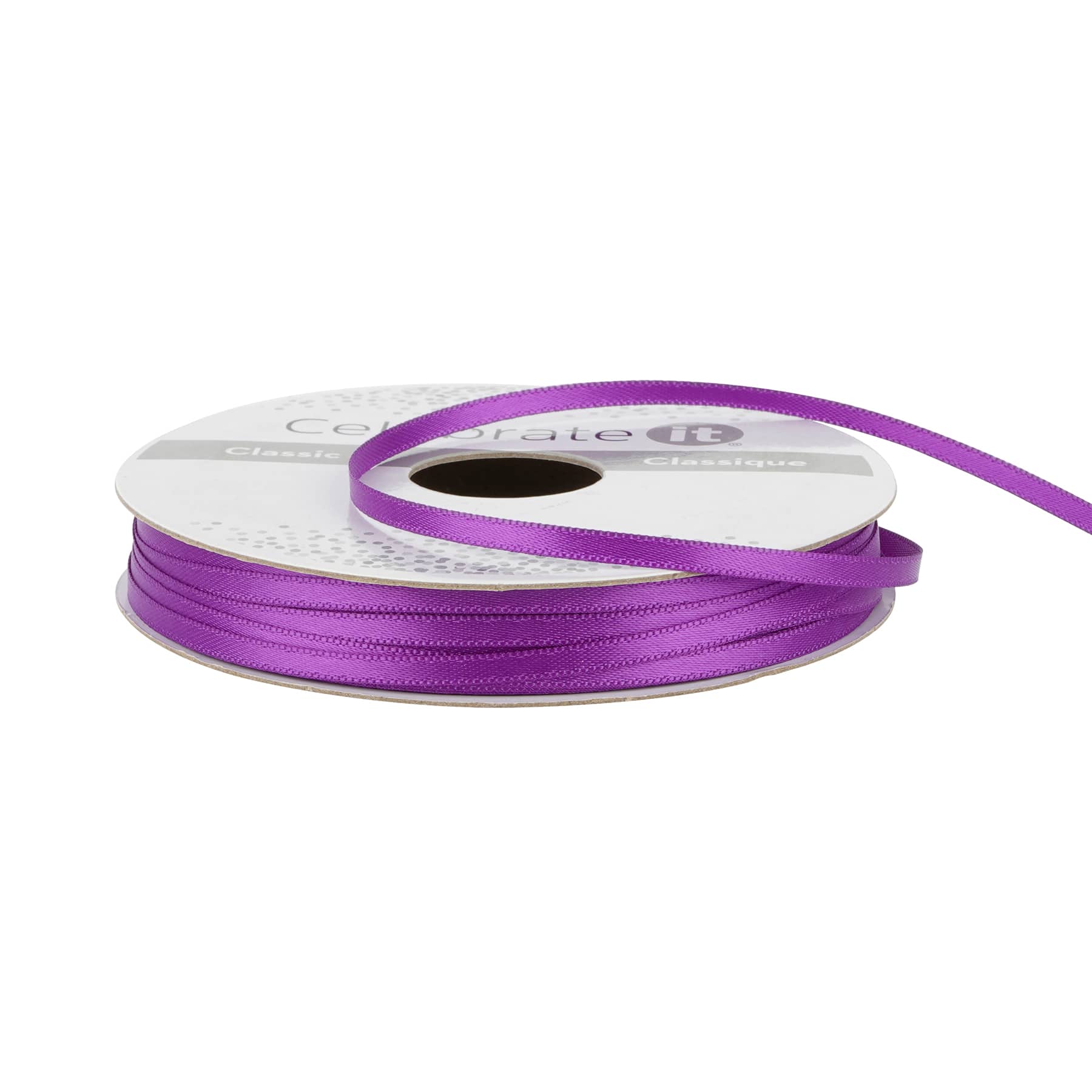 24 Pack: 1/8" x 10yd. Satin Ribbon by Celebrate It™