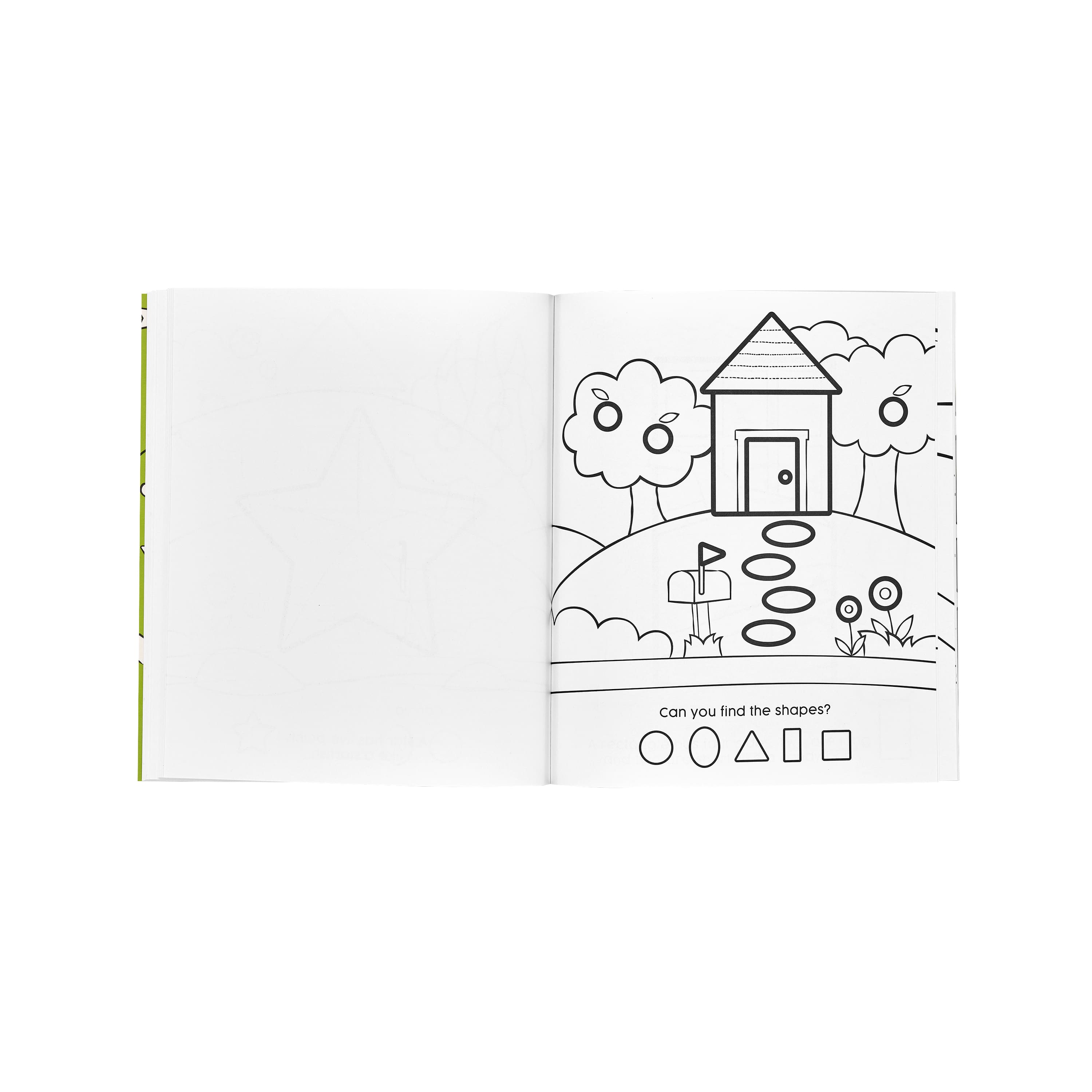 OOLY 123: Shapes &#x26; Numbers Toddler Color-In&#x27; Book