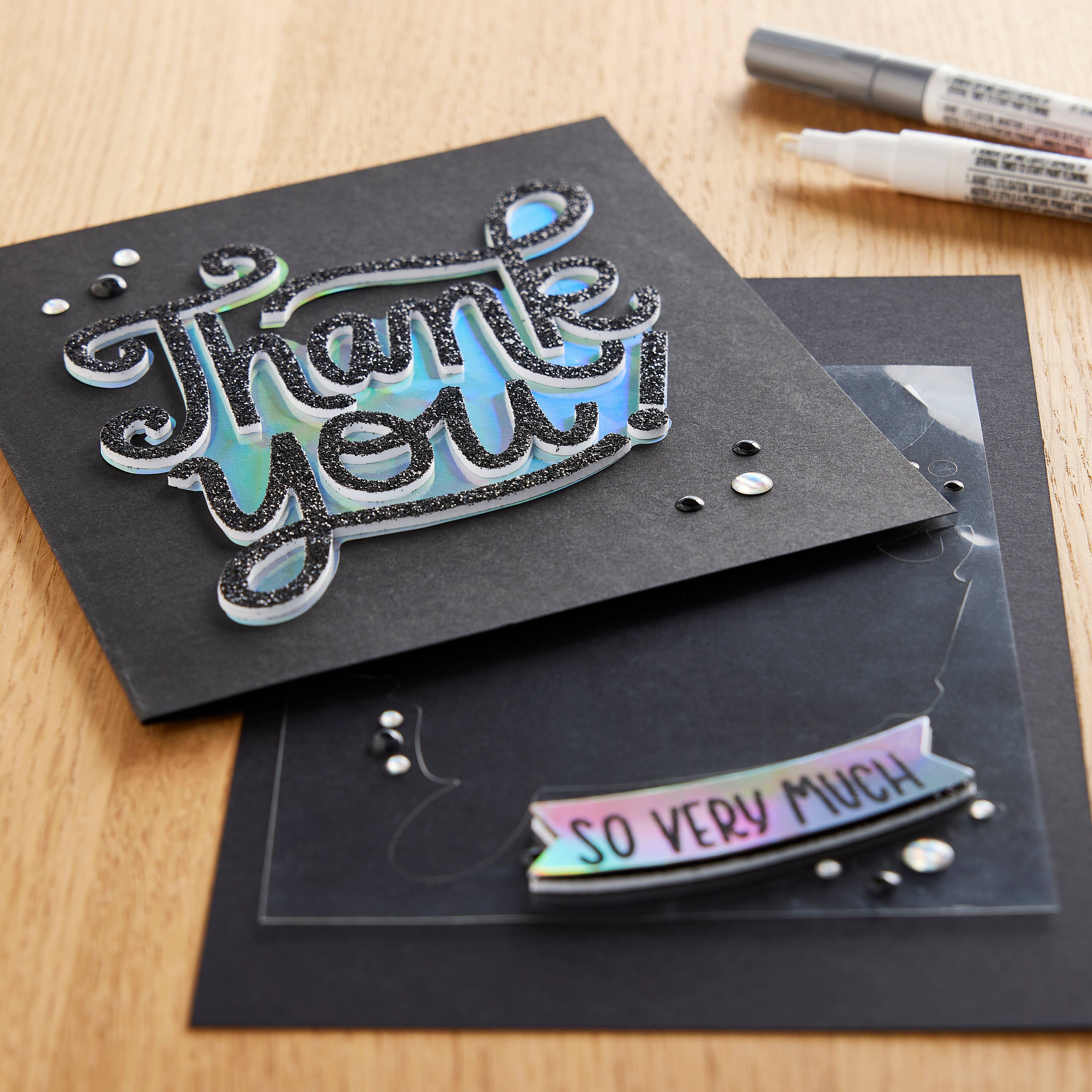 12 Pack: Thank You Dimensional Stickers by Recollections™