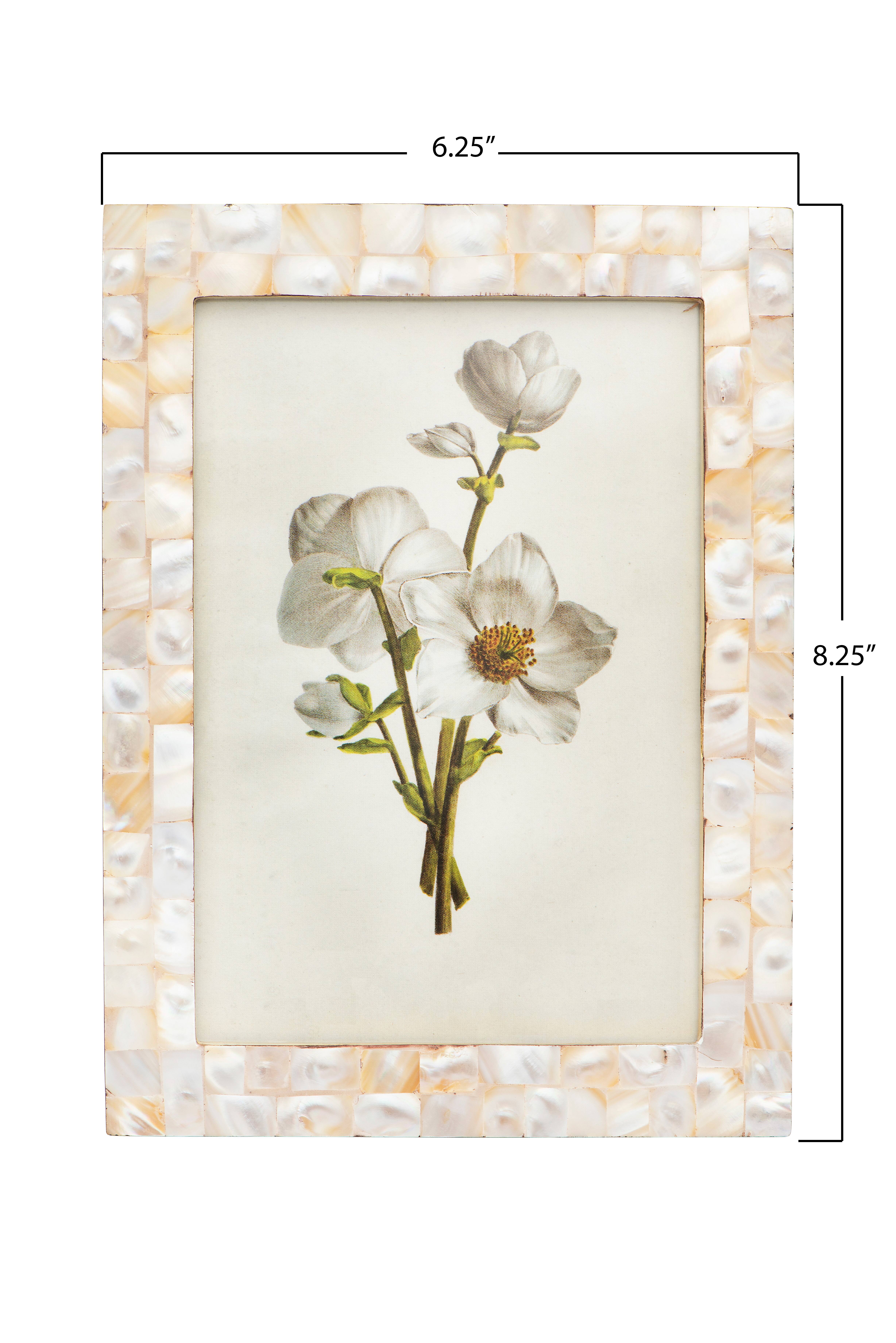 Hello Honey® Mother of Pearl 5" x 7" Photo Frame