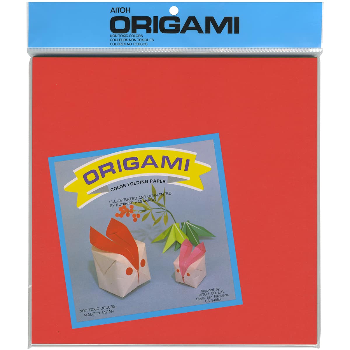 9.75-Inch by 9.75-Inch 100-Pack Aitoh OG-6 Origami Paper