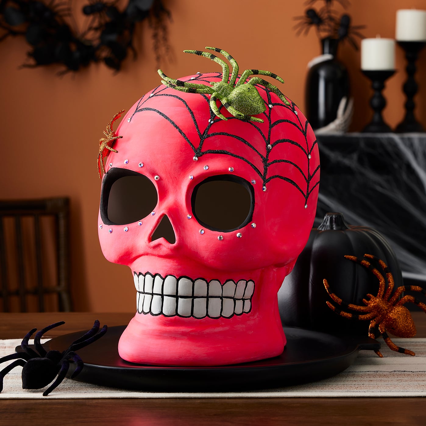 Halloween Glow-in-the-Dark Skull