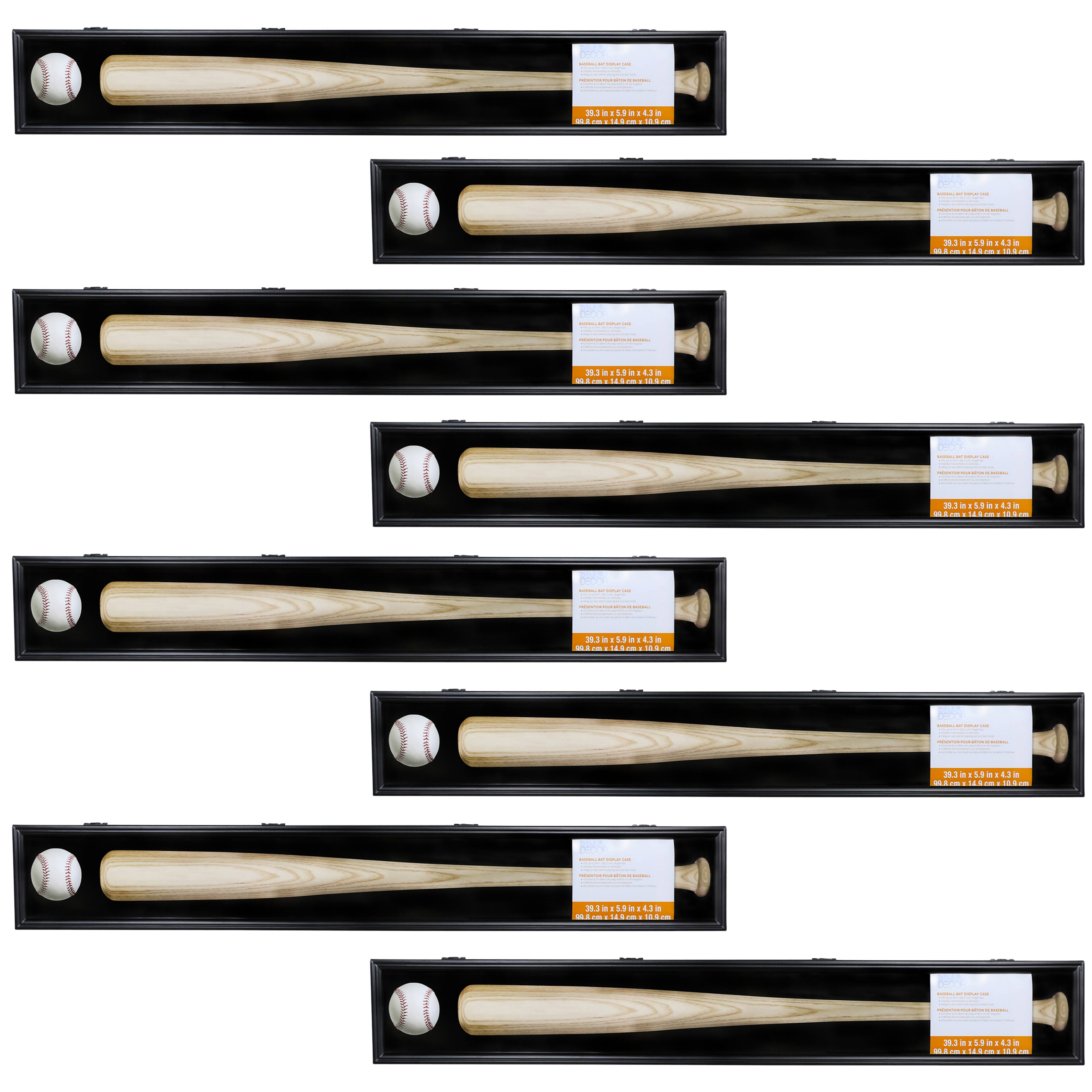 8 Pack: Baseball Bat Display Case by Studio Décor®