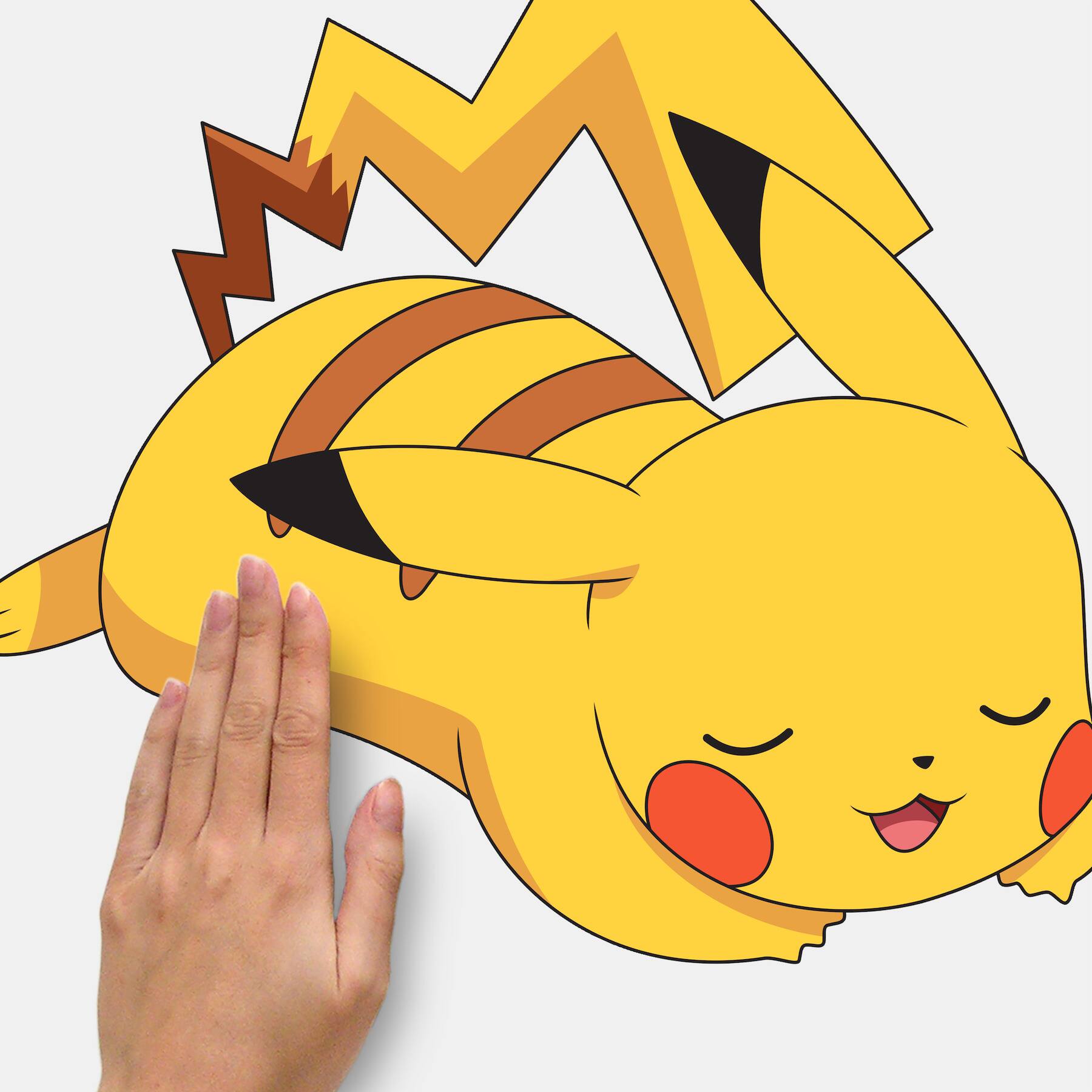 RoomMates Pokemon Sleeping Pikachu Giant Peel & Stick Wall Decals