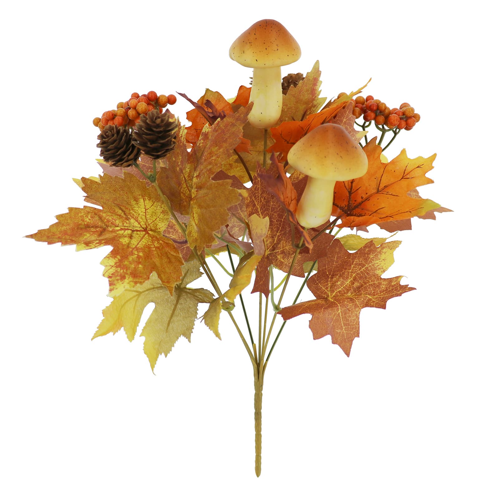16&#x22; Maple Leaves &#x26; Mushroom Bush by Ashland&#xAE;