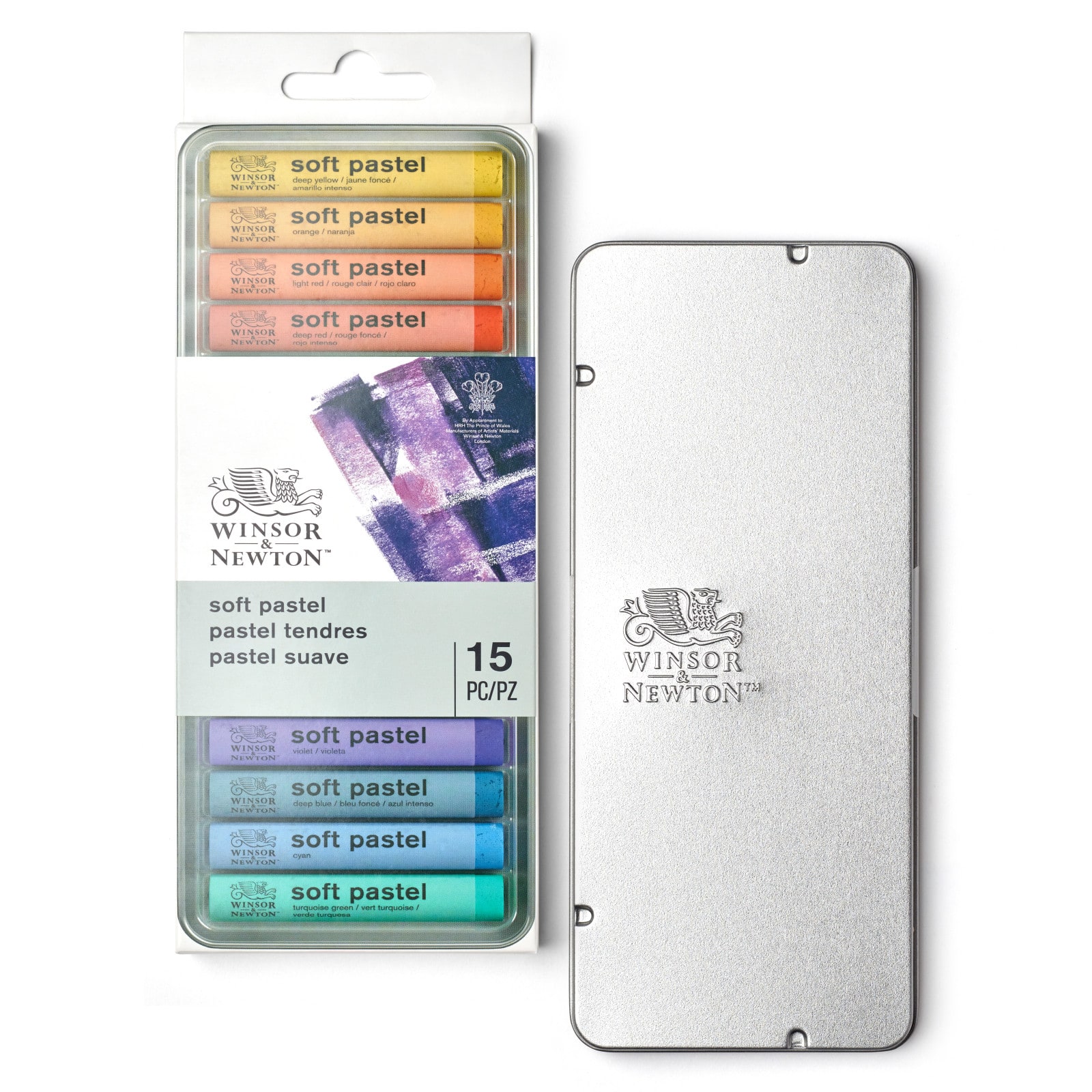 Winsor &#x26; Newton&#x2122; Introduction to Fine Art 15 Color Soft Pastel Set