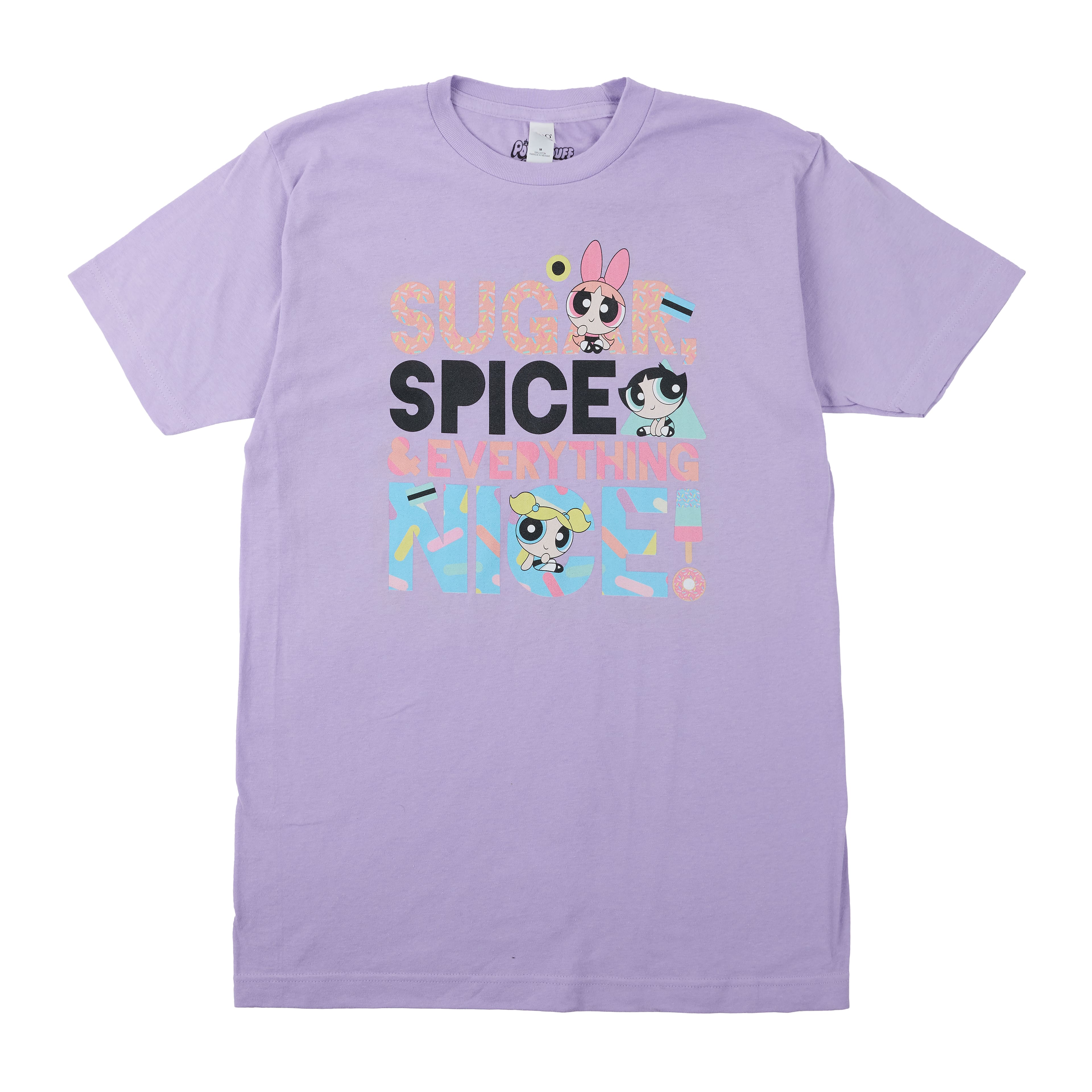 Purple Powerpuff Girls Adult T-Shirt