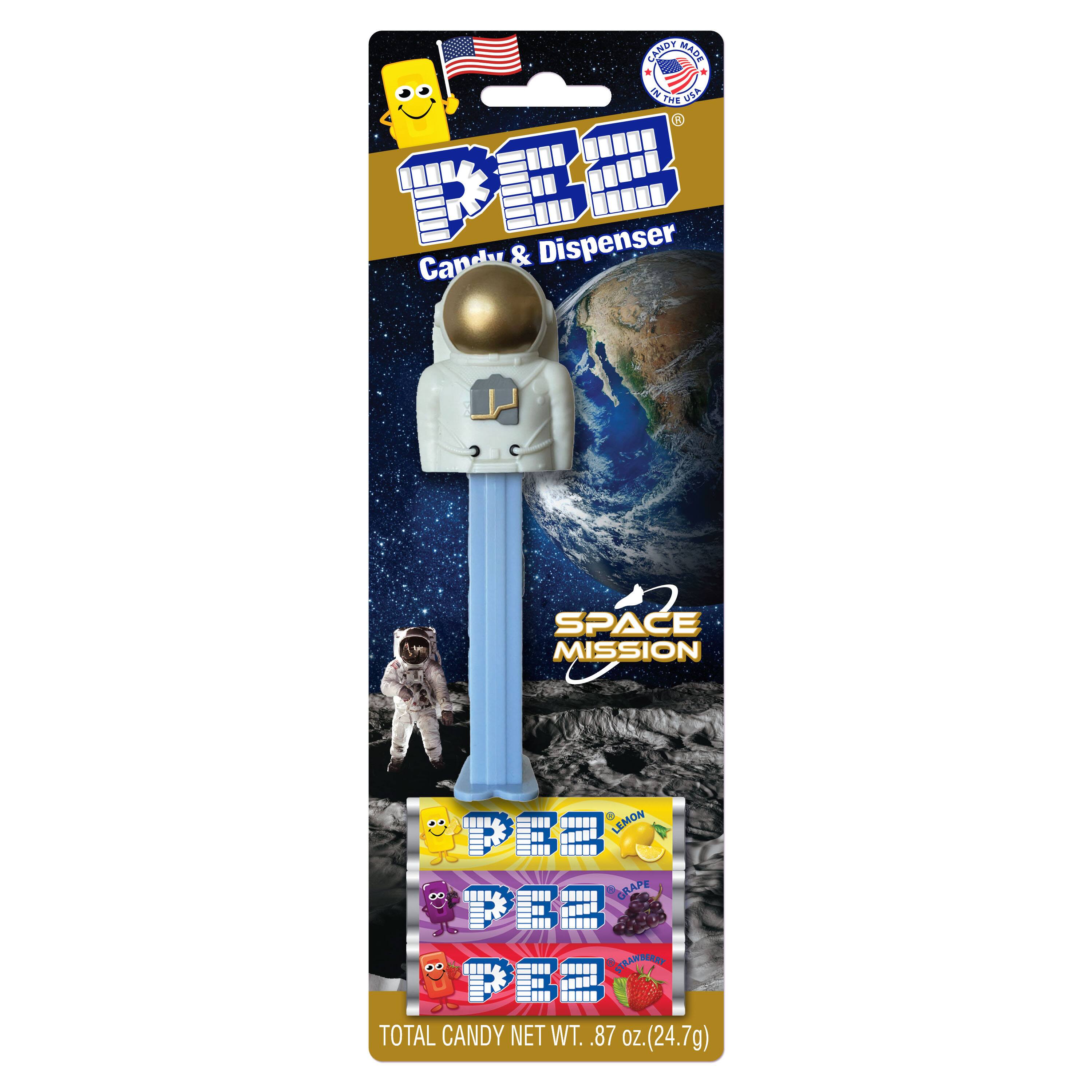 Assorted PEZ&#xAE; Space Mission Candy &#x26; Dispenser, 1pc.