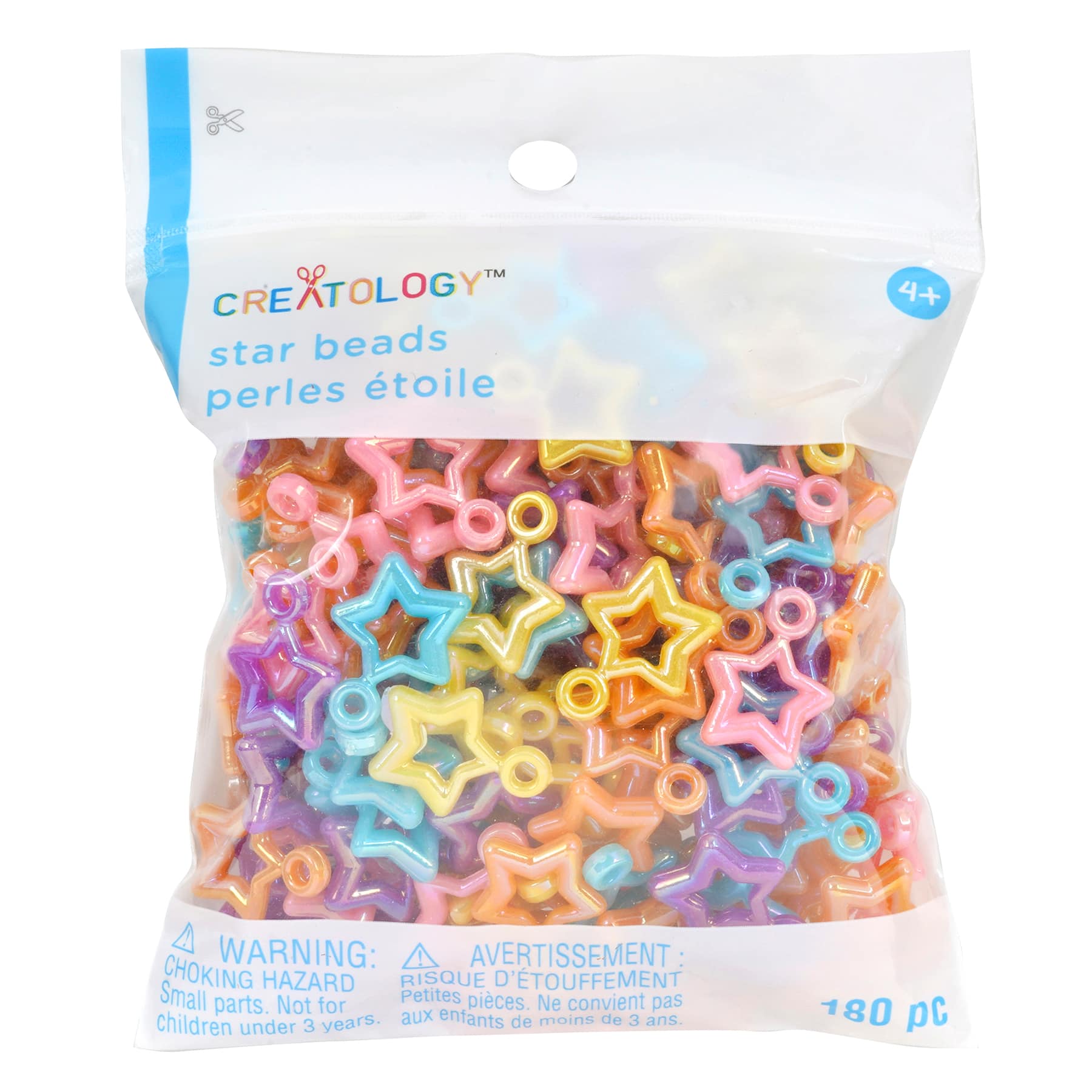 Pastel Assorted Star Beads by Creatology™