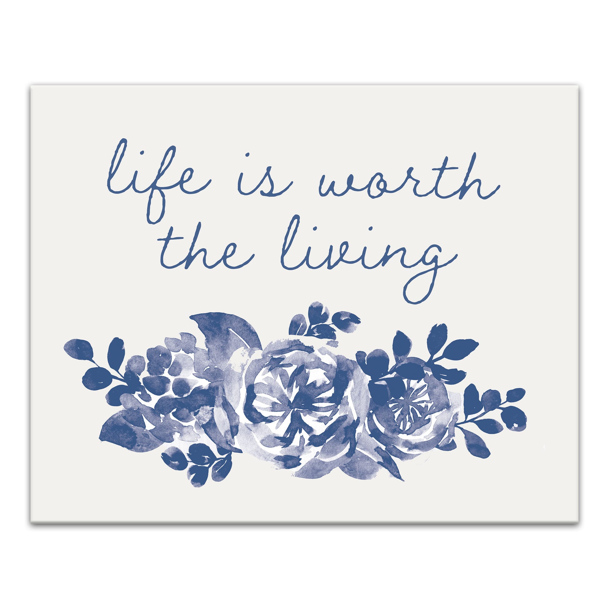 Because He Lives 16&#x22; x 20&#x22; Canvas Wall Art