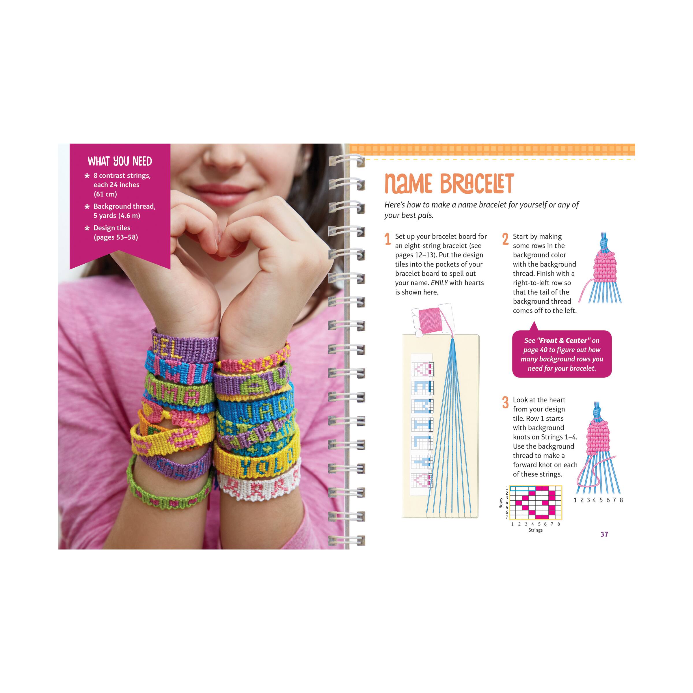 Klutz&#xAE; Personalized Friendship Bracelets Kit