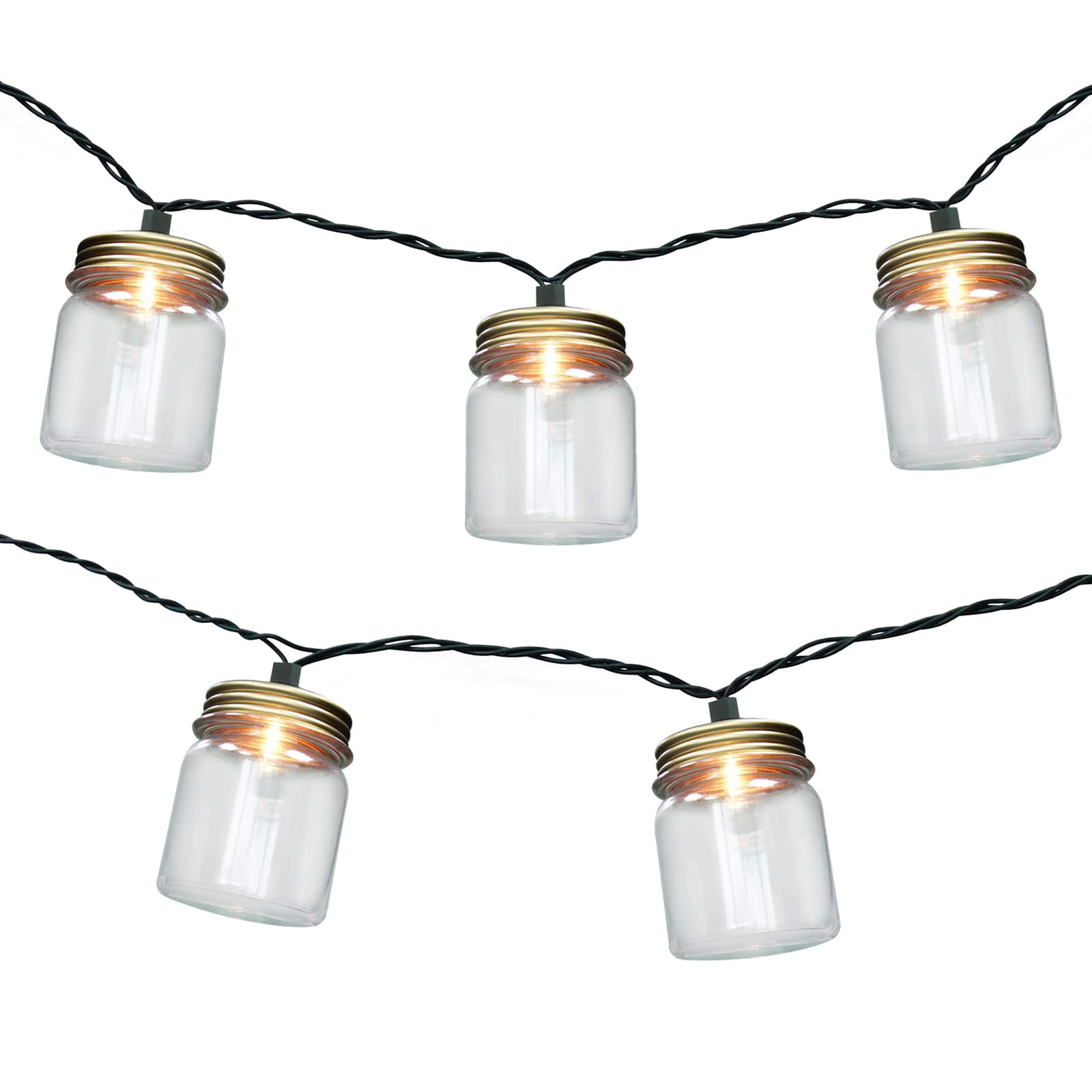 Buy in Bulk - 8 Pack: 10ct. Mason Jar String Lights by Ashland™