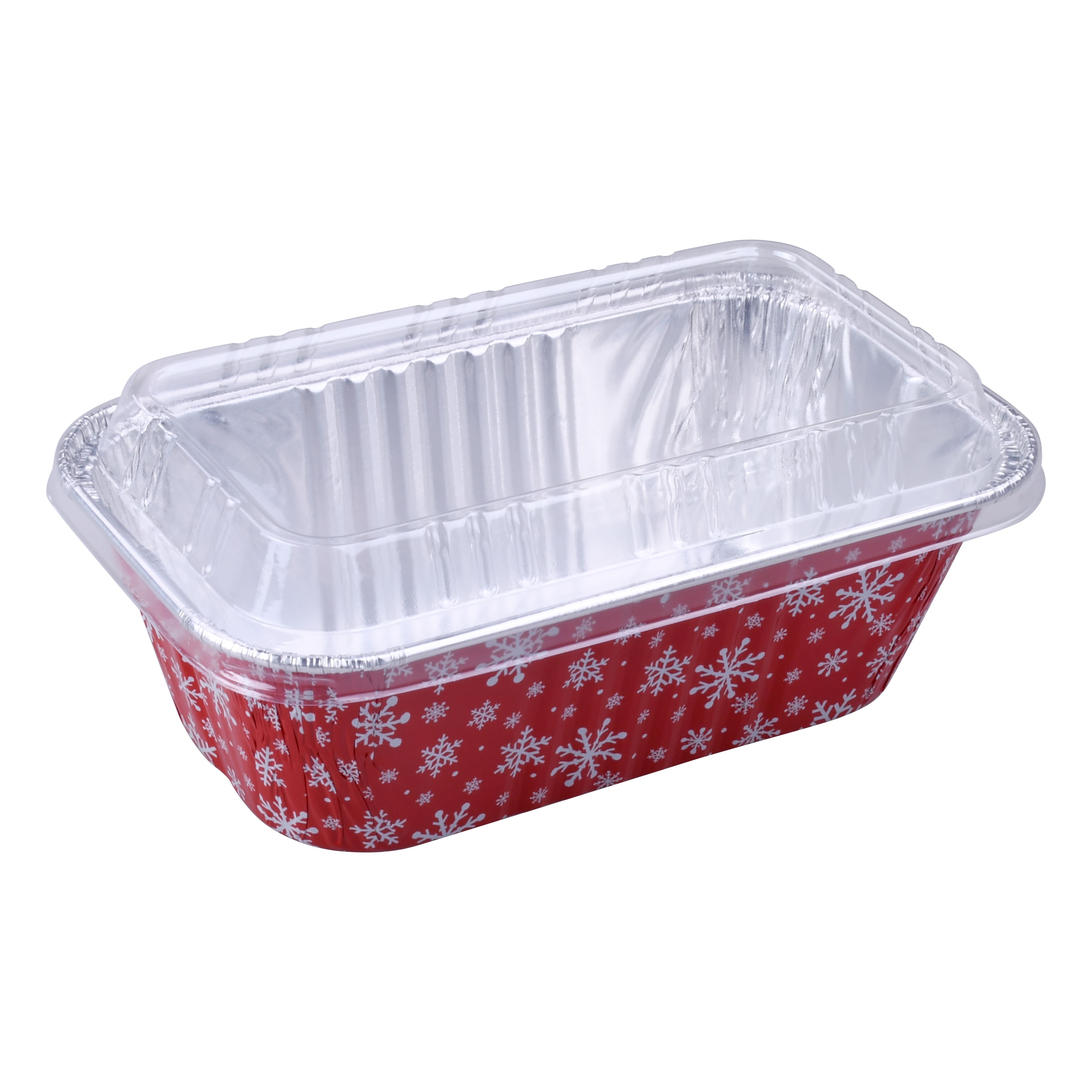 Snowflake Mini Loaf Aluminum Baking Pan Sets, 6ct. by Celebrate It&#xAE;