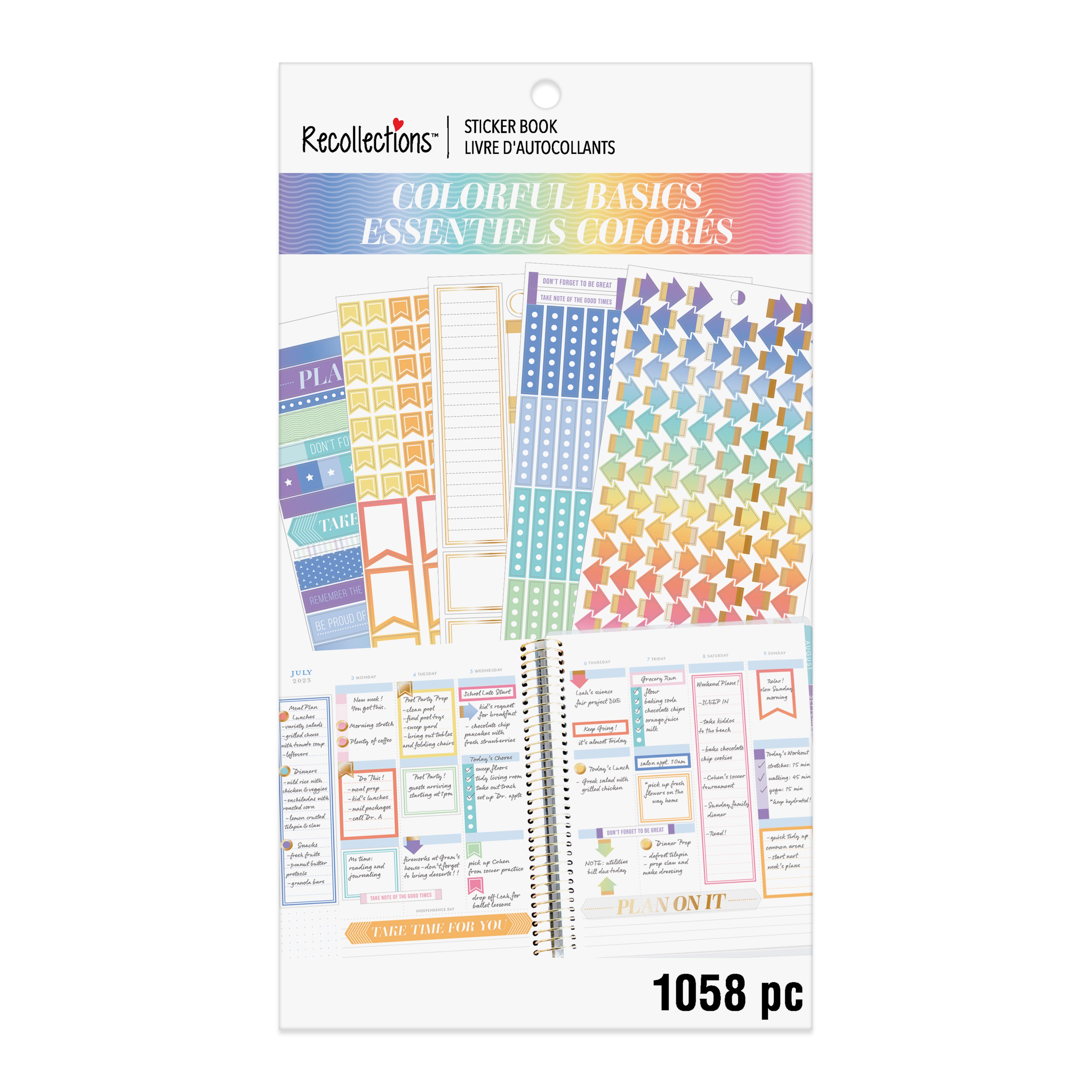  537 Pc Recollections Sticker Book / Planner