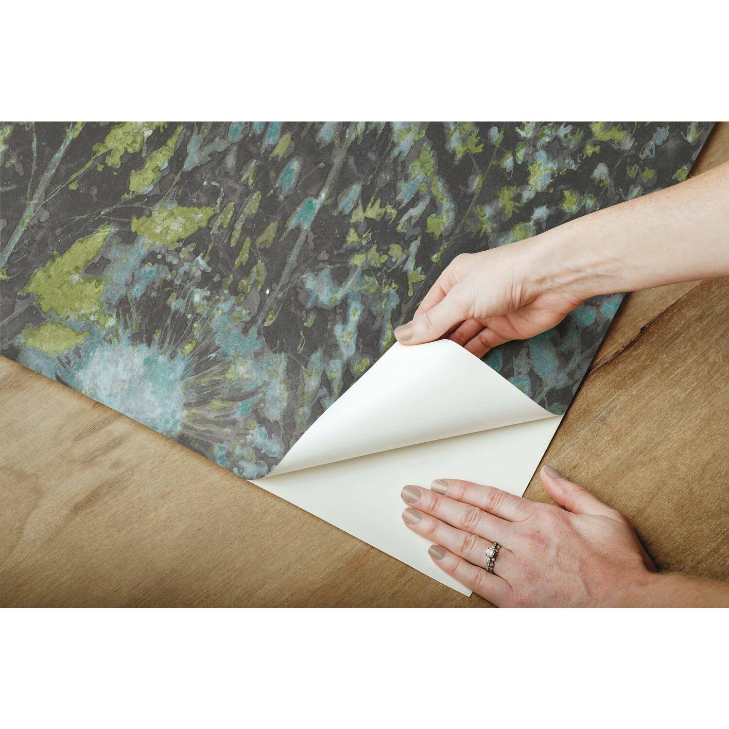 RoomMates Dandelion Peel & Stick Wallpaper