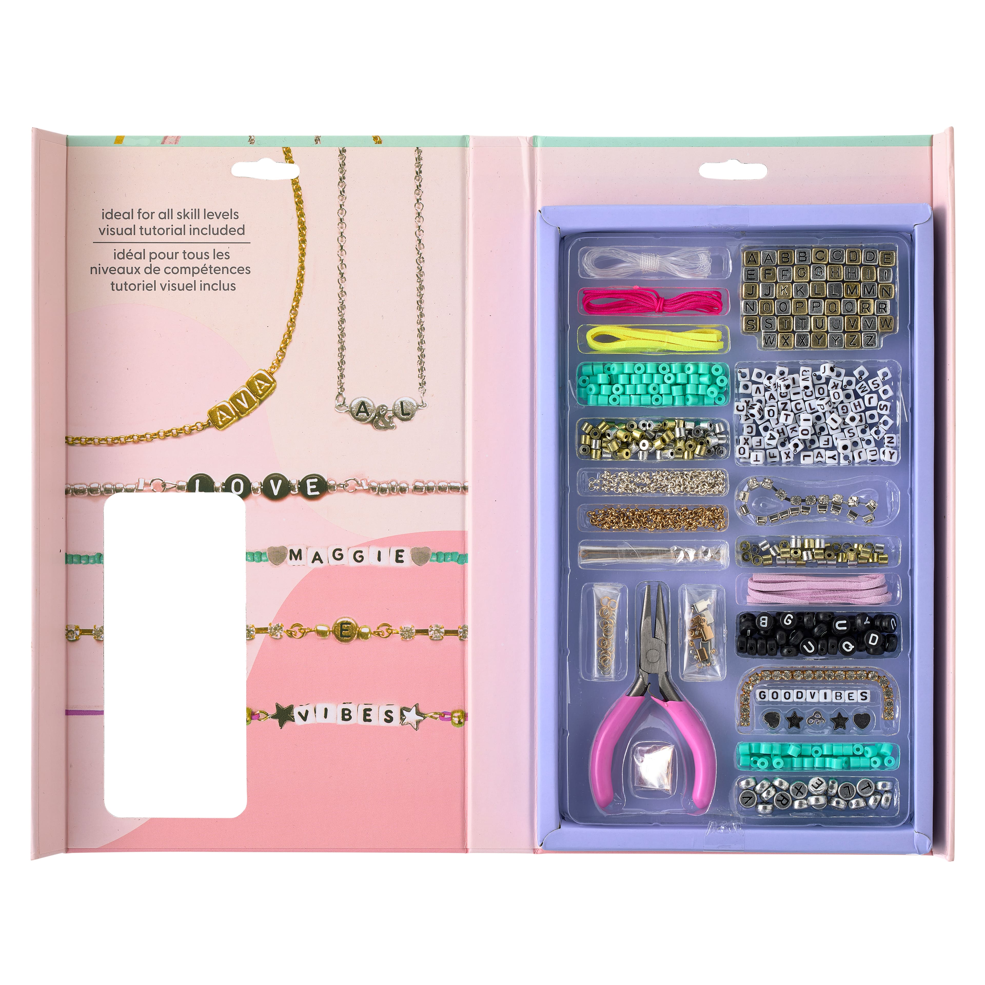 True2U DIY Alphabet Jewelry Kit
